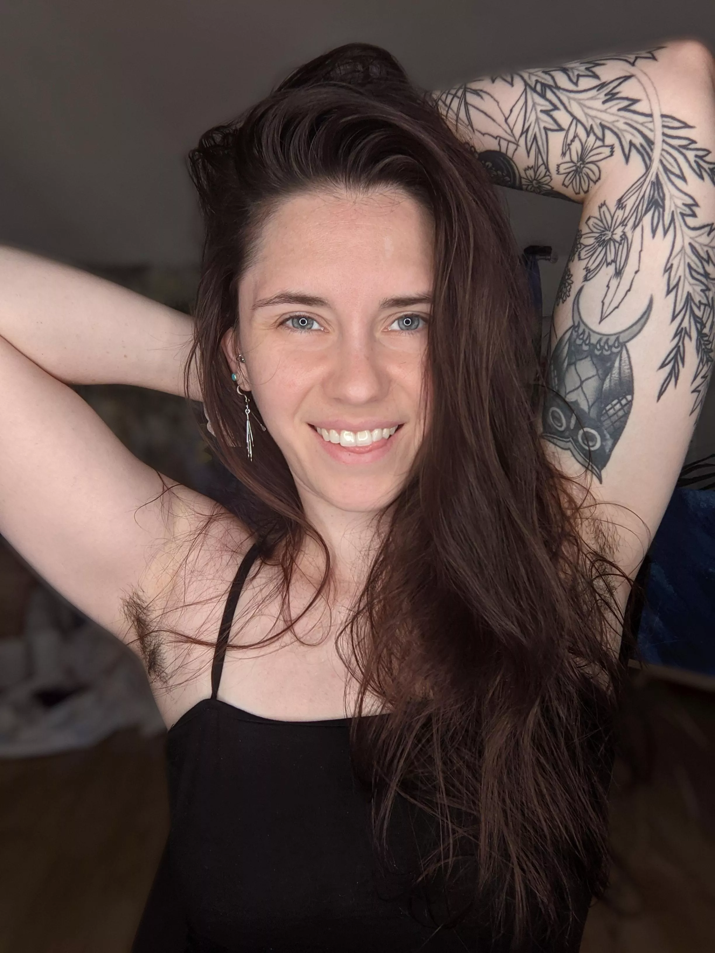 Hairy Armpits and Smile