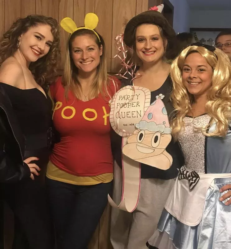 Halloween Milfs. Pick one to fuck in the pussy, one to fuck in the ass, one to give you a bj, and one to do whatever you want.