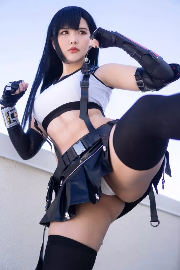 Hana Bunny as Tifa *NSFW*