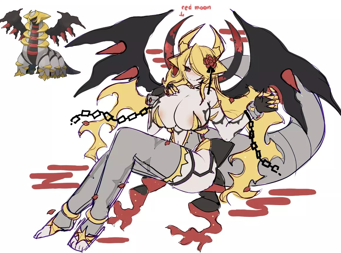 Hands down hottest Giratina art I've ever seen