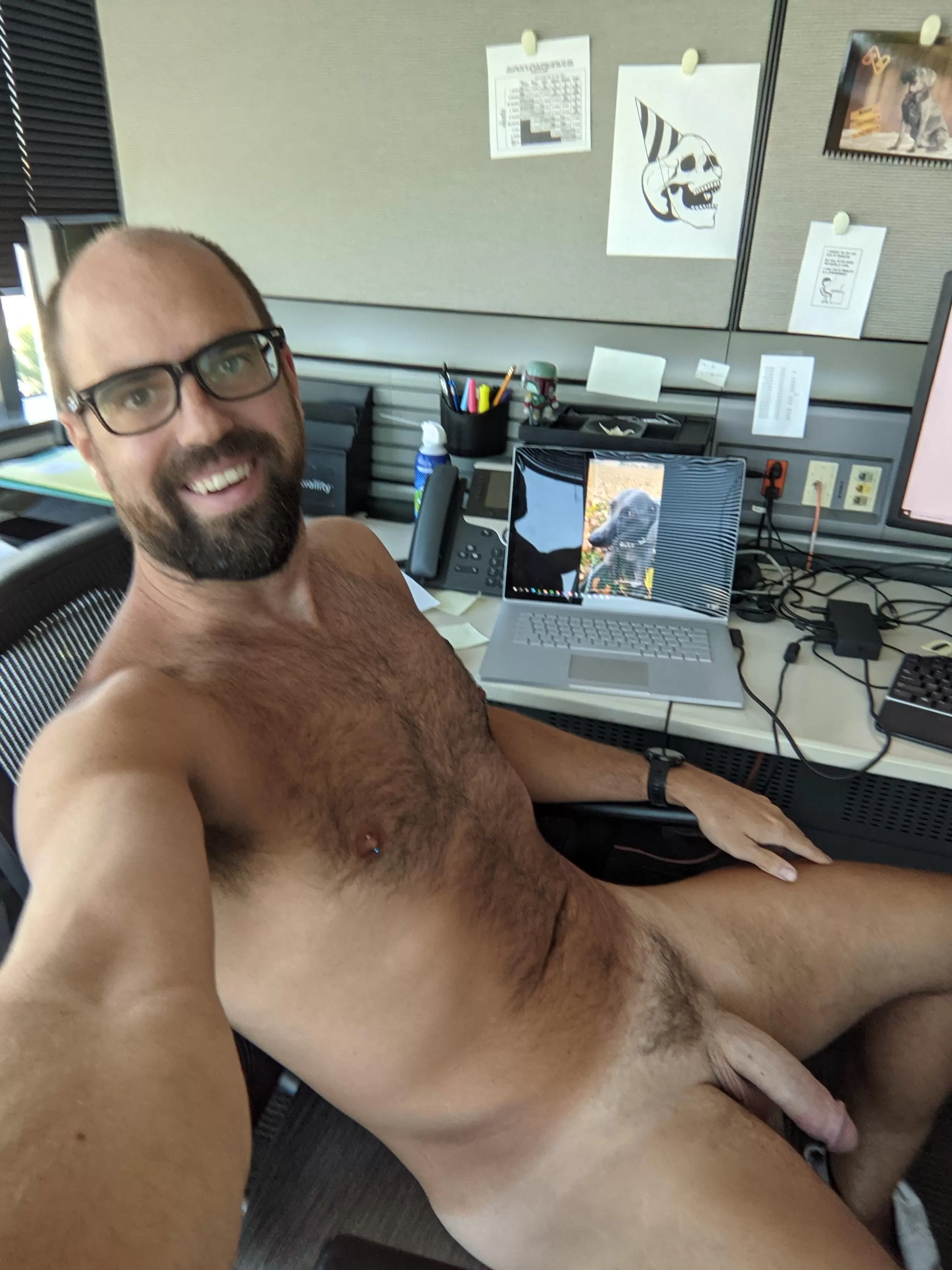 Hanging out at the office