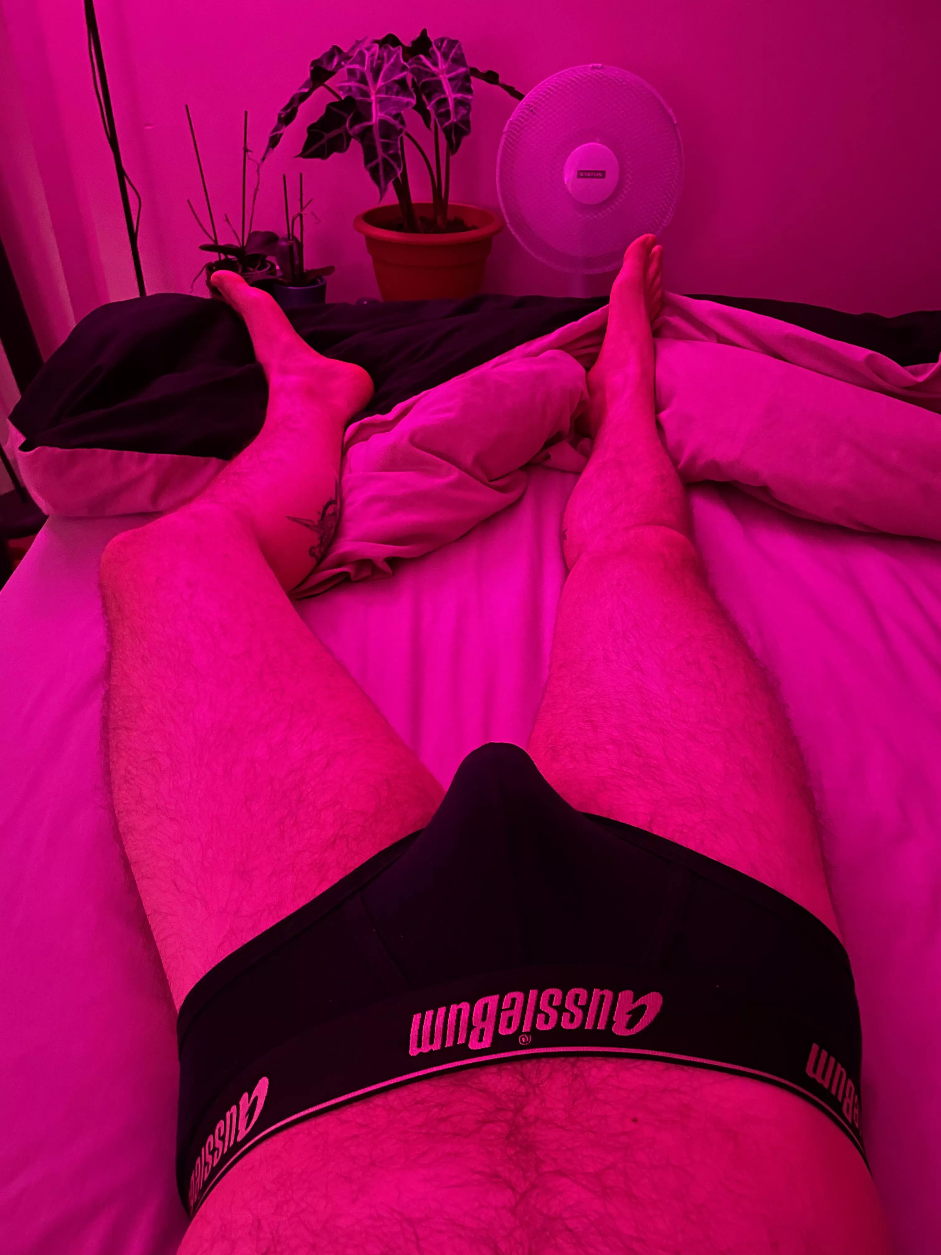 Hangover morning bulge