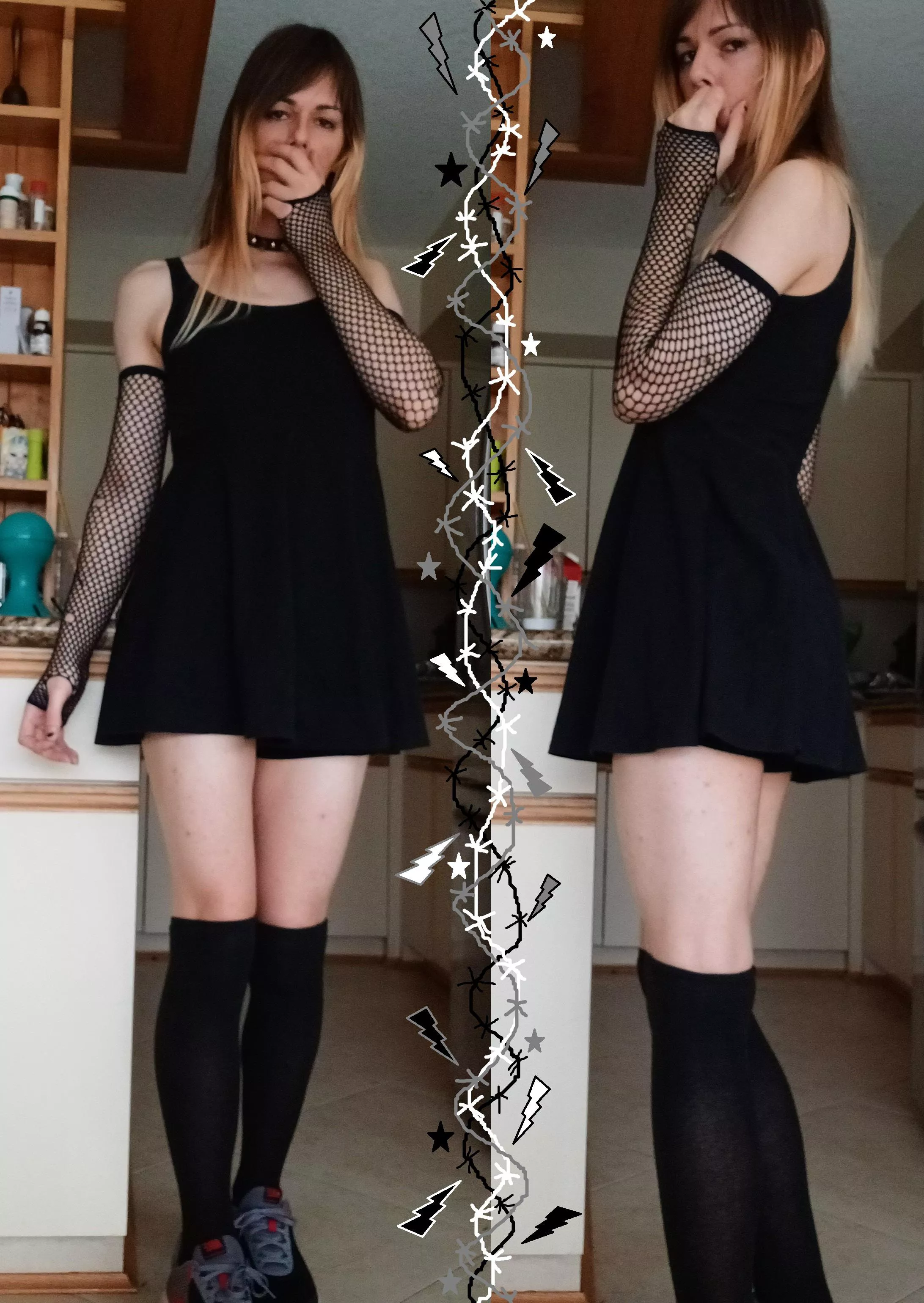 Happy Femboy Friday <3 (Had too much fun with the border ^^;)