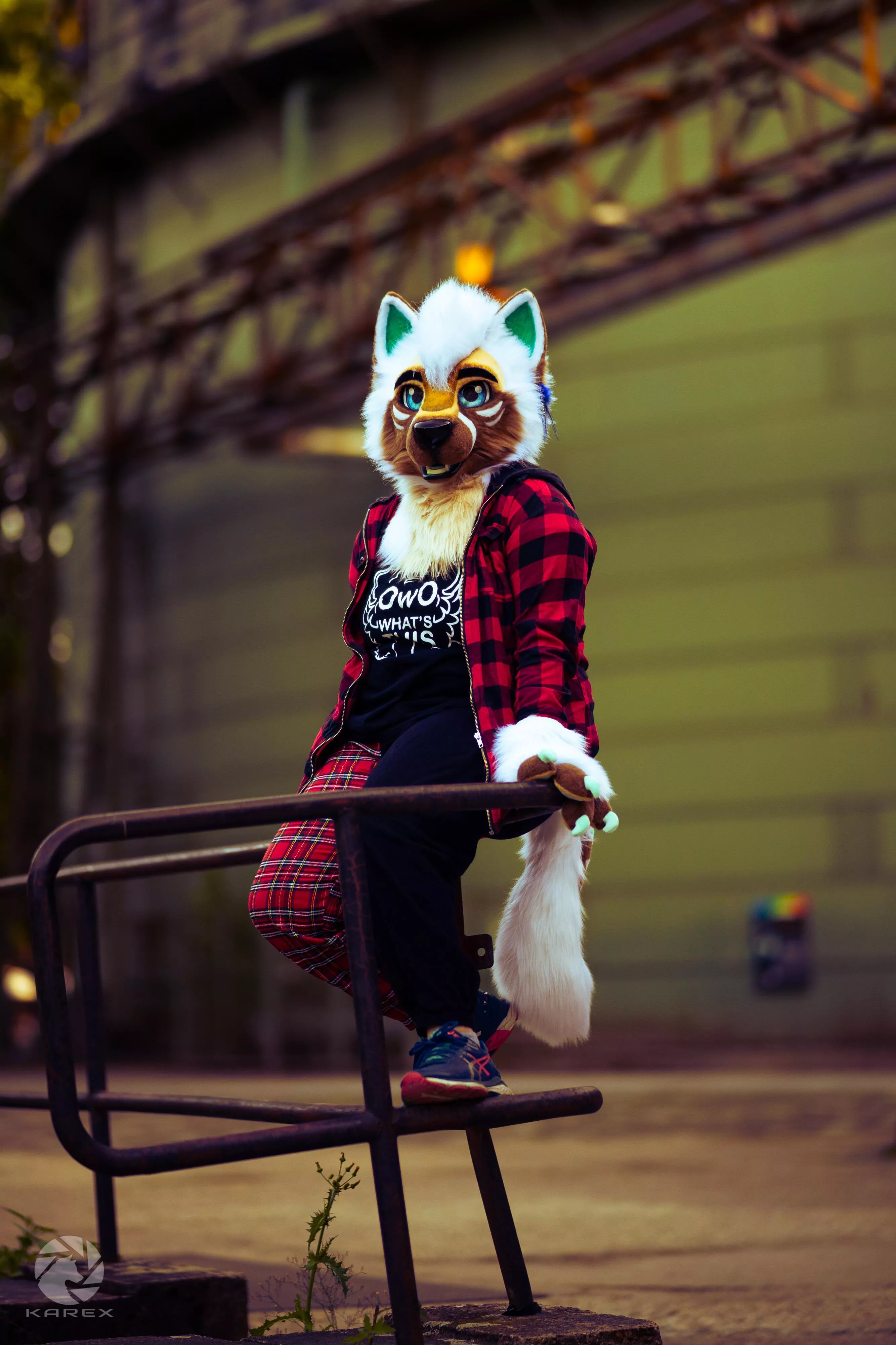 Happy Fursuit Friday from Ame ♥️ / ✂️SuitArted / 📸 Karex