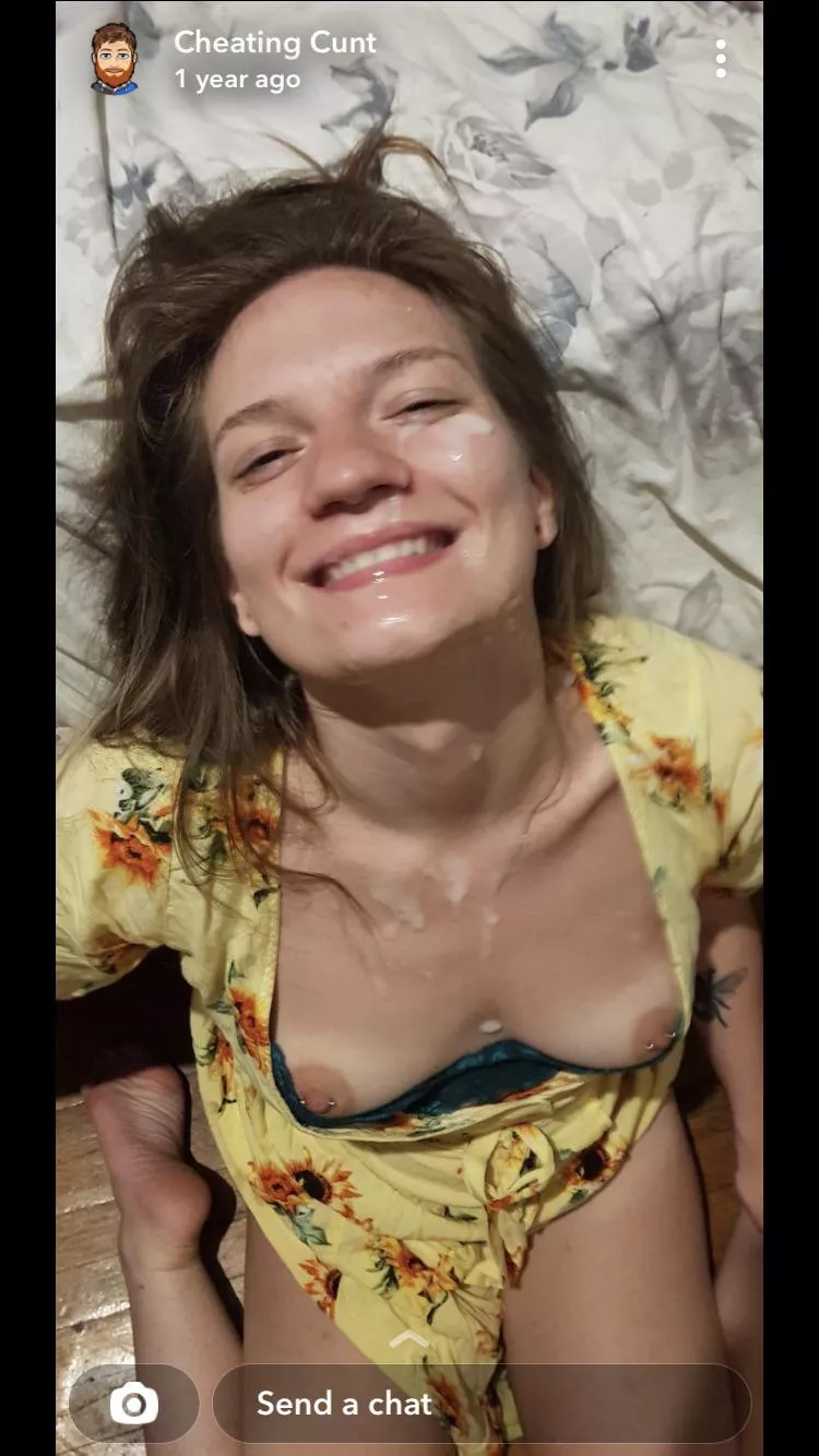 Happy little cum slut