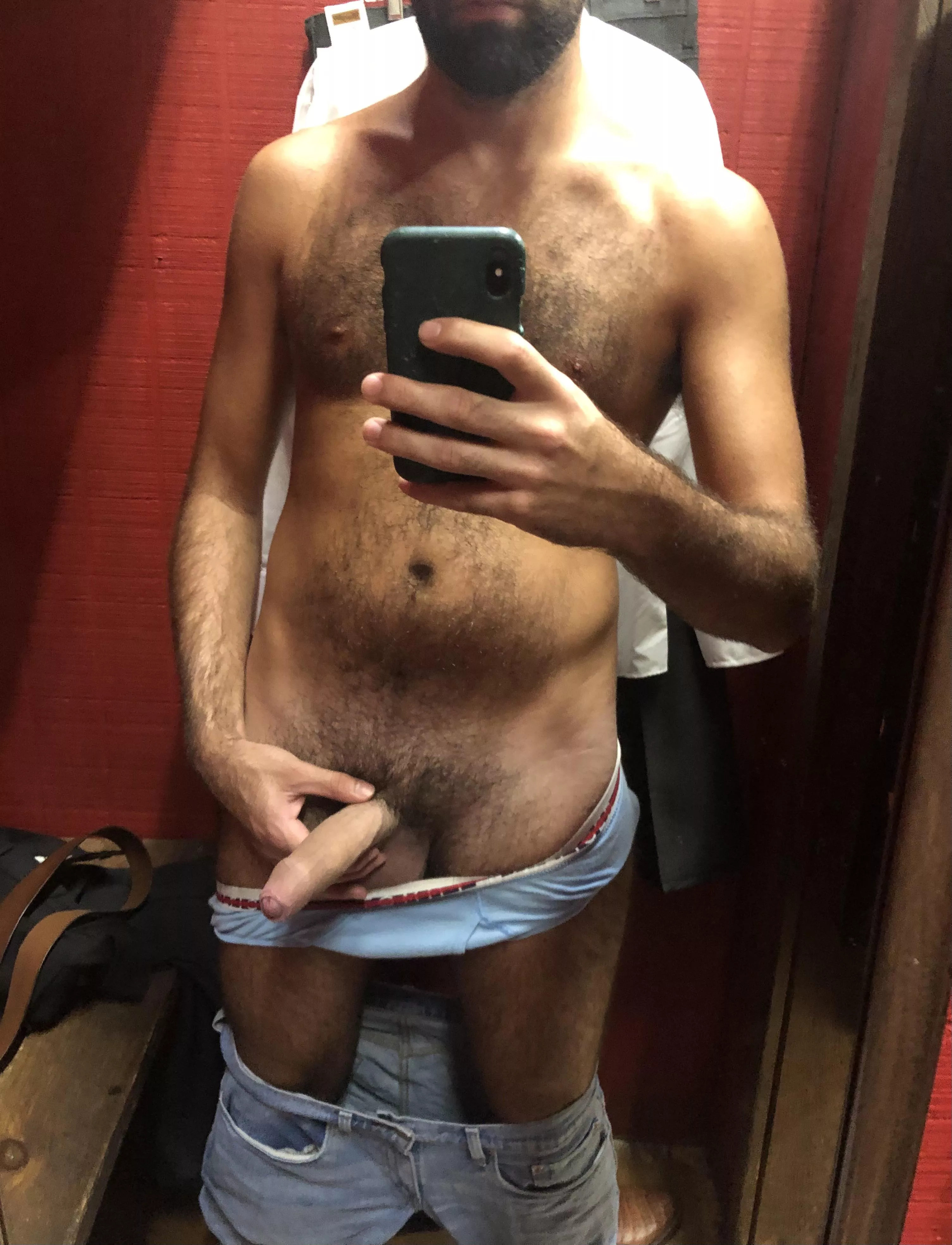 Hard in the fitting room