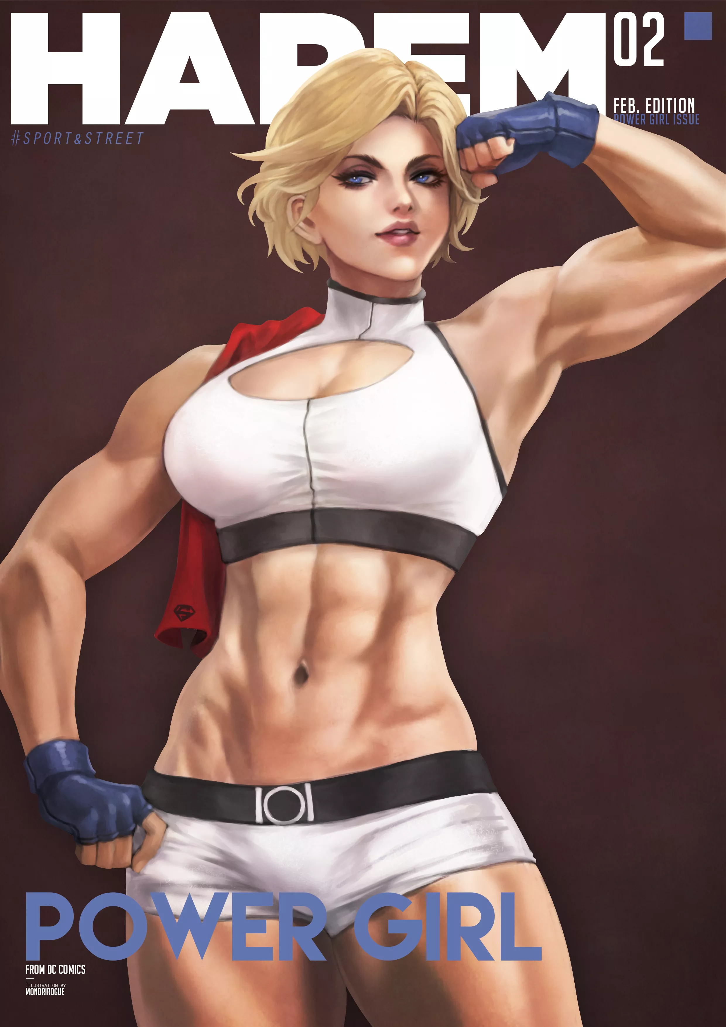 HAREM Calendar 2022 - Power Girl (MonoriRogue) [DC]