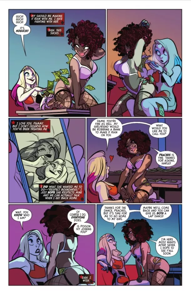 Harley And Peaches [Harley Quinn: The Animated Series: The Eat. Bang! Kill. Tour #5]