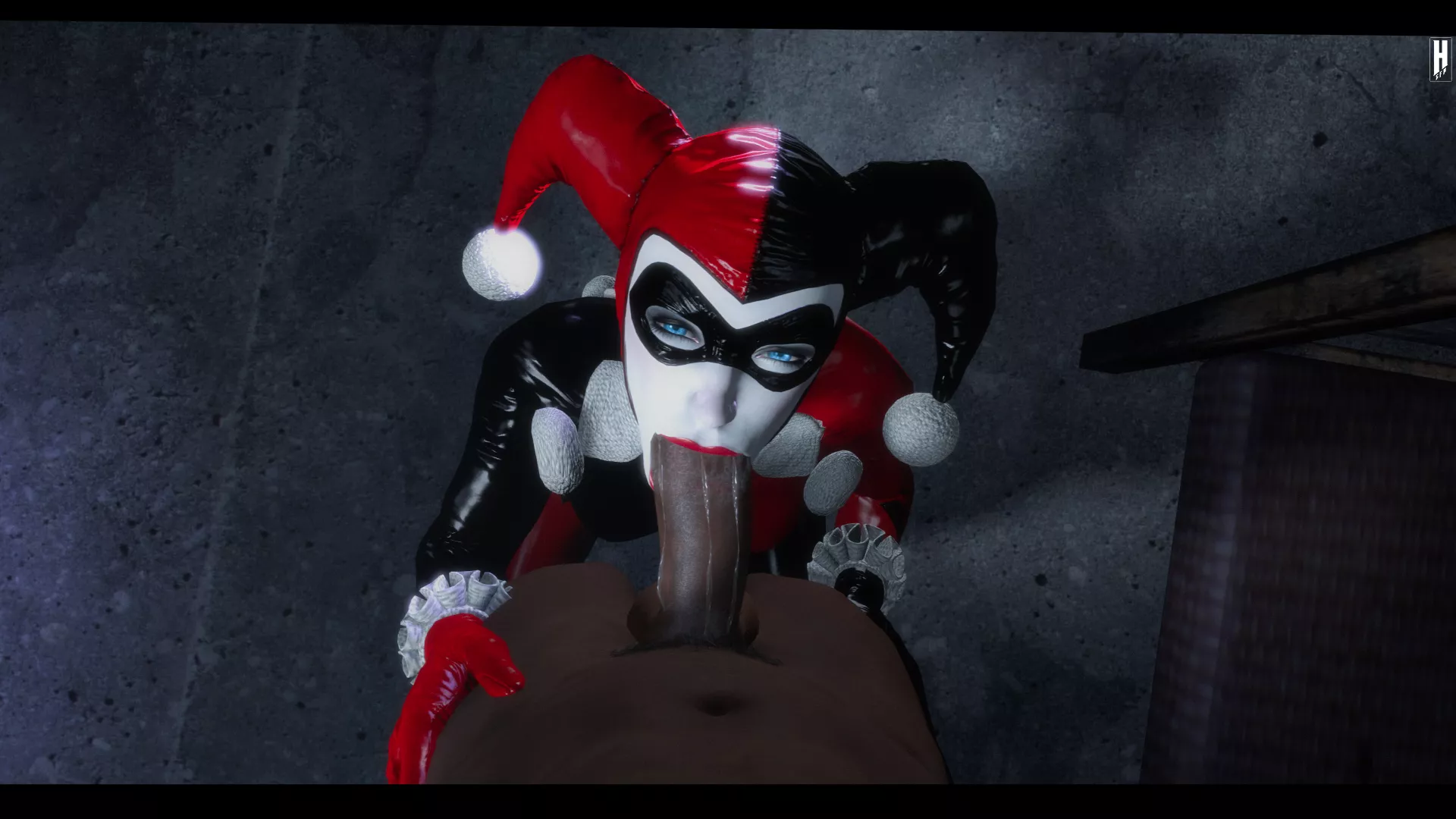 Harley Quinn sucking dick (Hexxus)