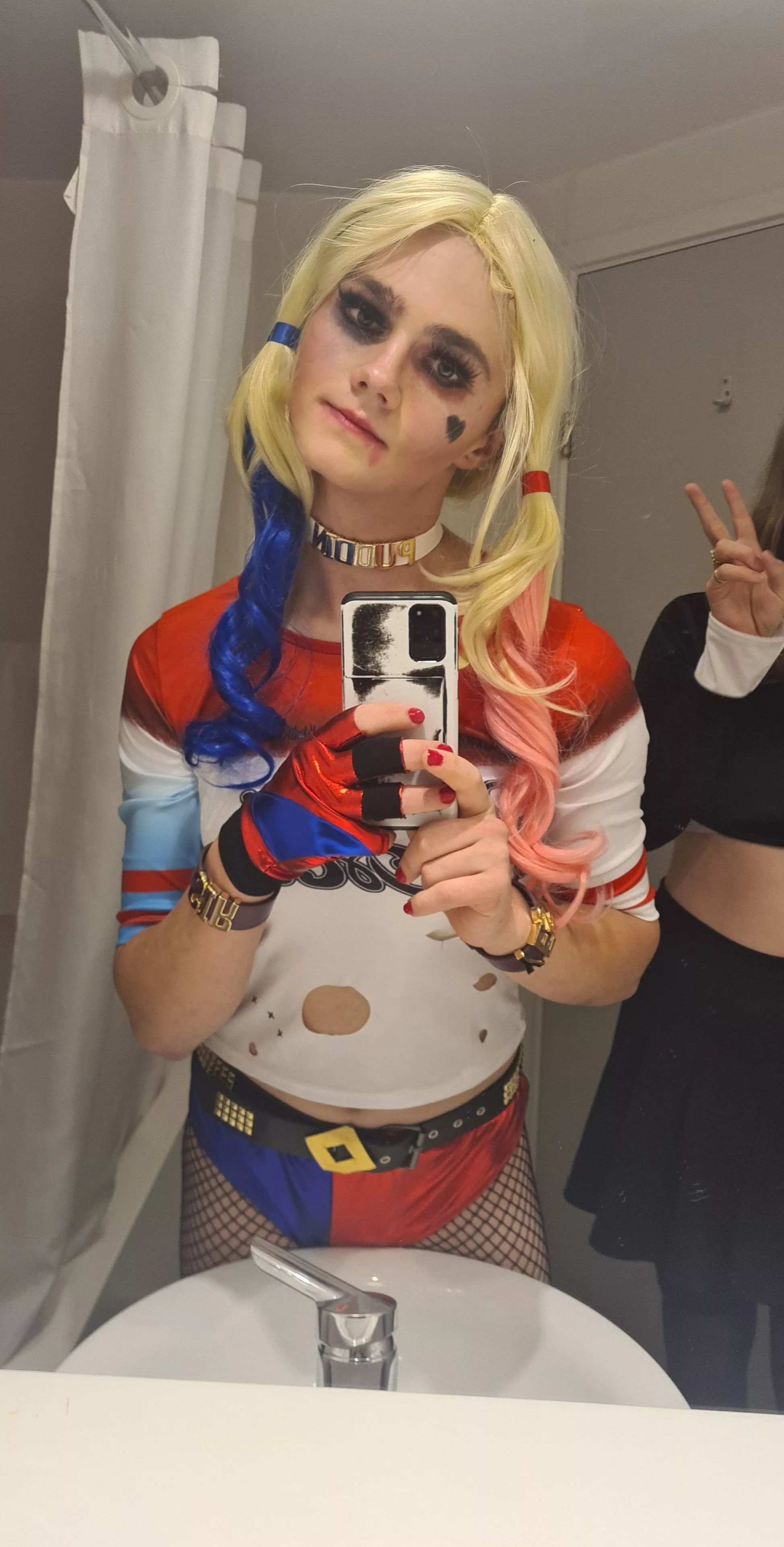 Harley quinn vibes anyone? 💙❤