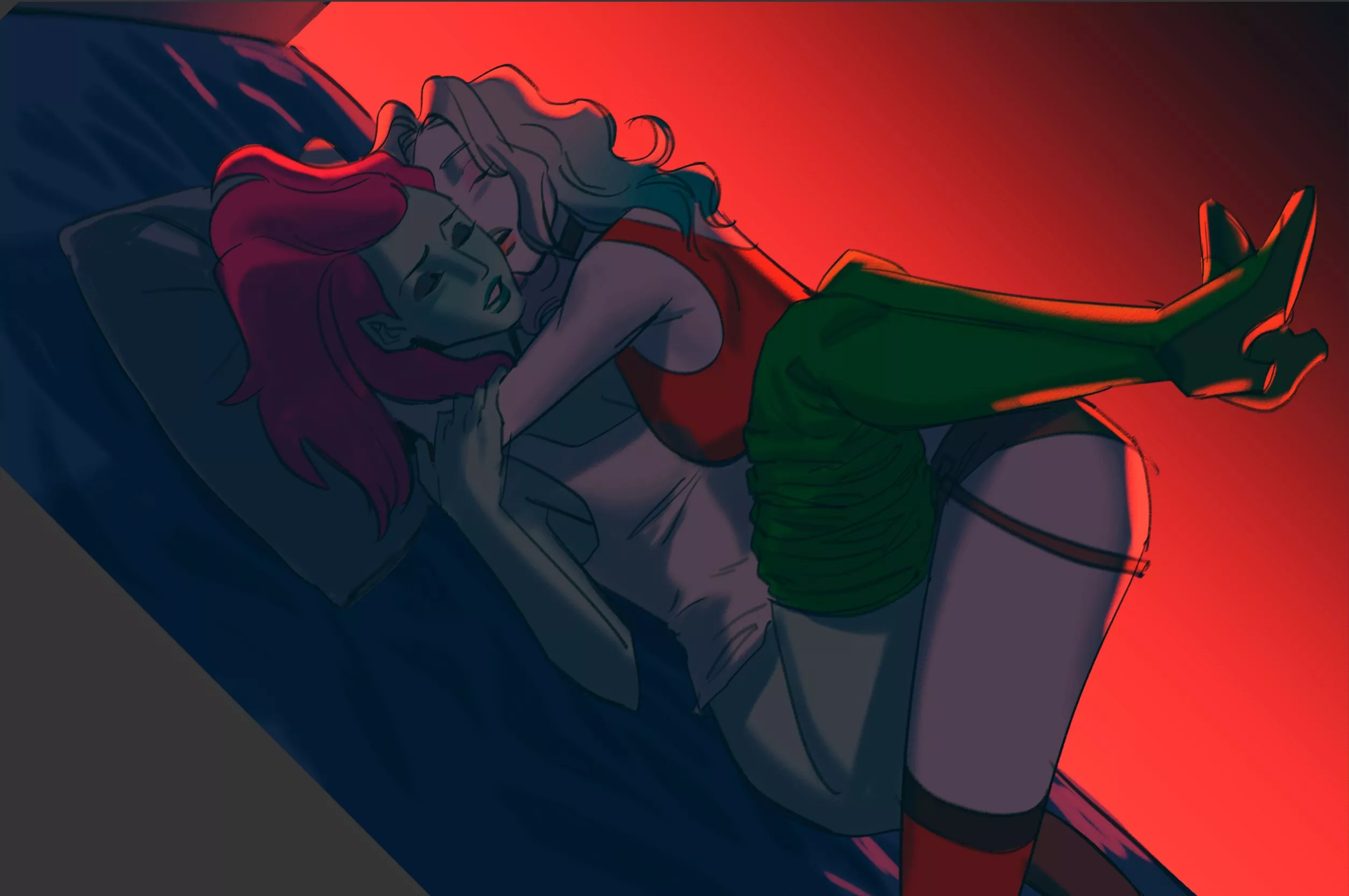 Harley tops Ivy [DC Comics]