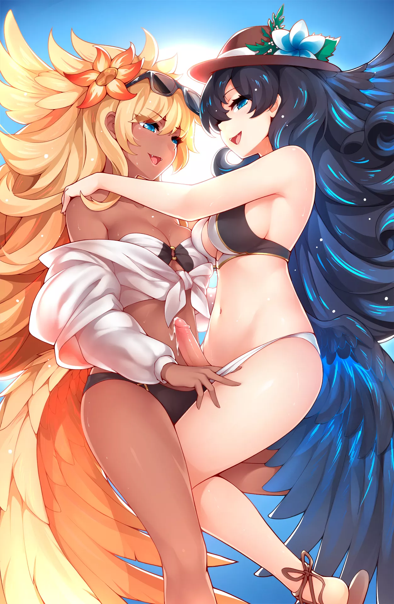 Harut and Marut Dumb Angels (Ricegnat) [Granblue Fantasy]