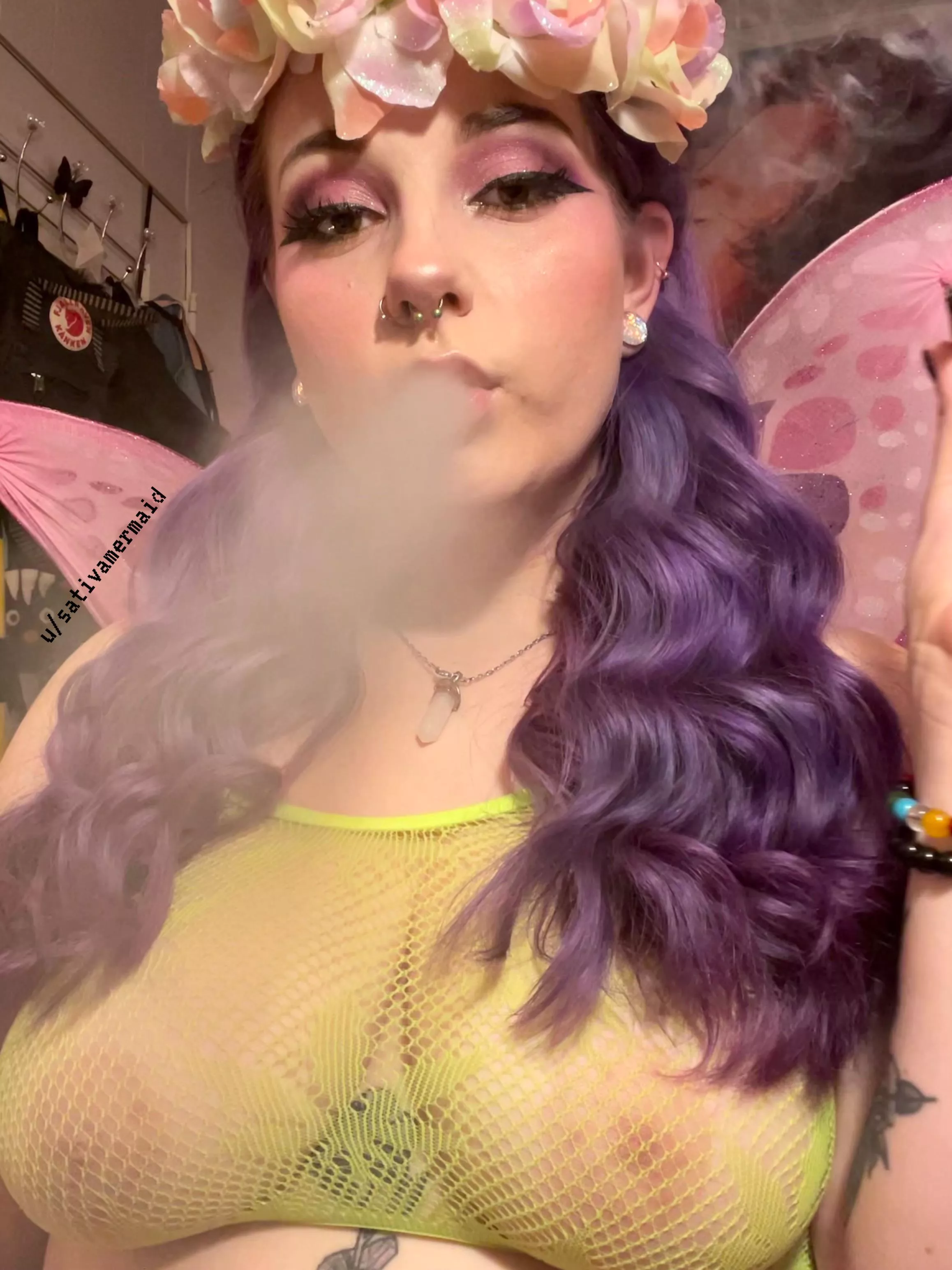 Have you ever smoked flower with a fairy before?