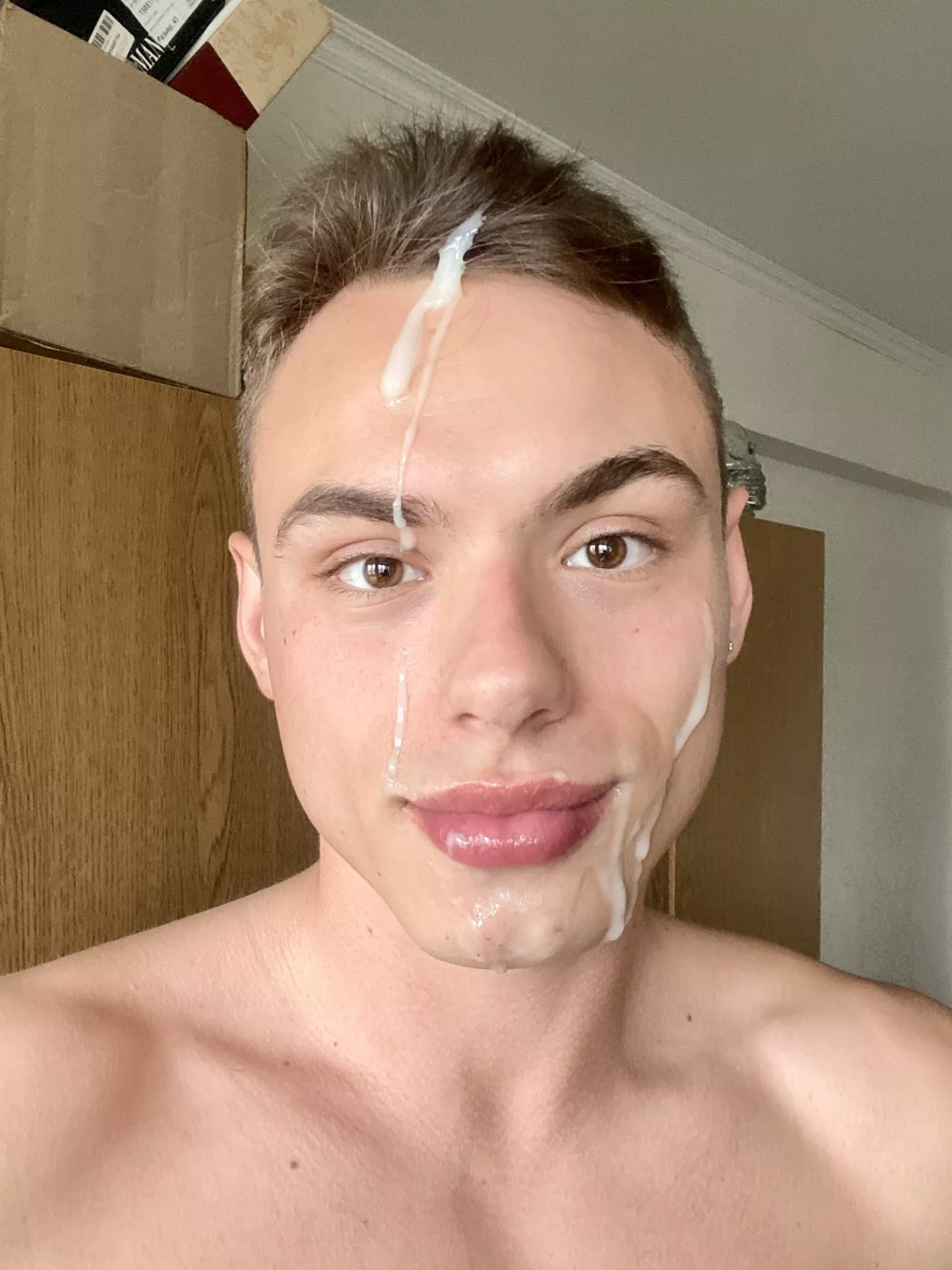 He cum all over my face 💦🥵