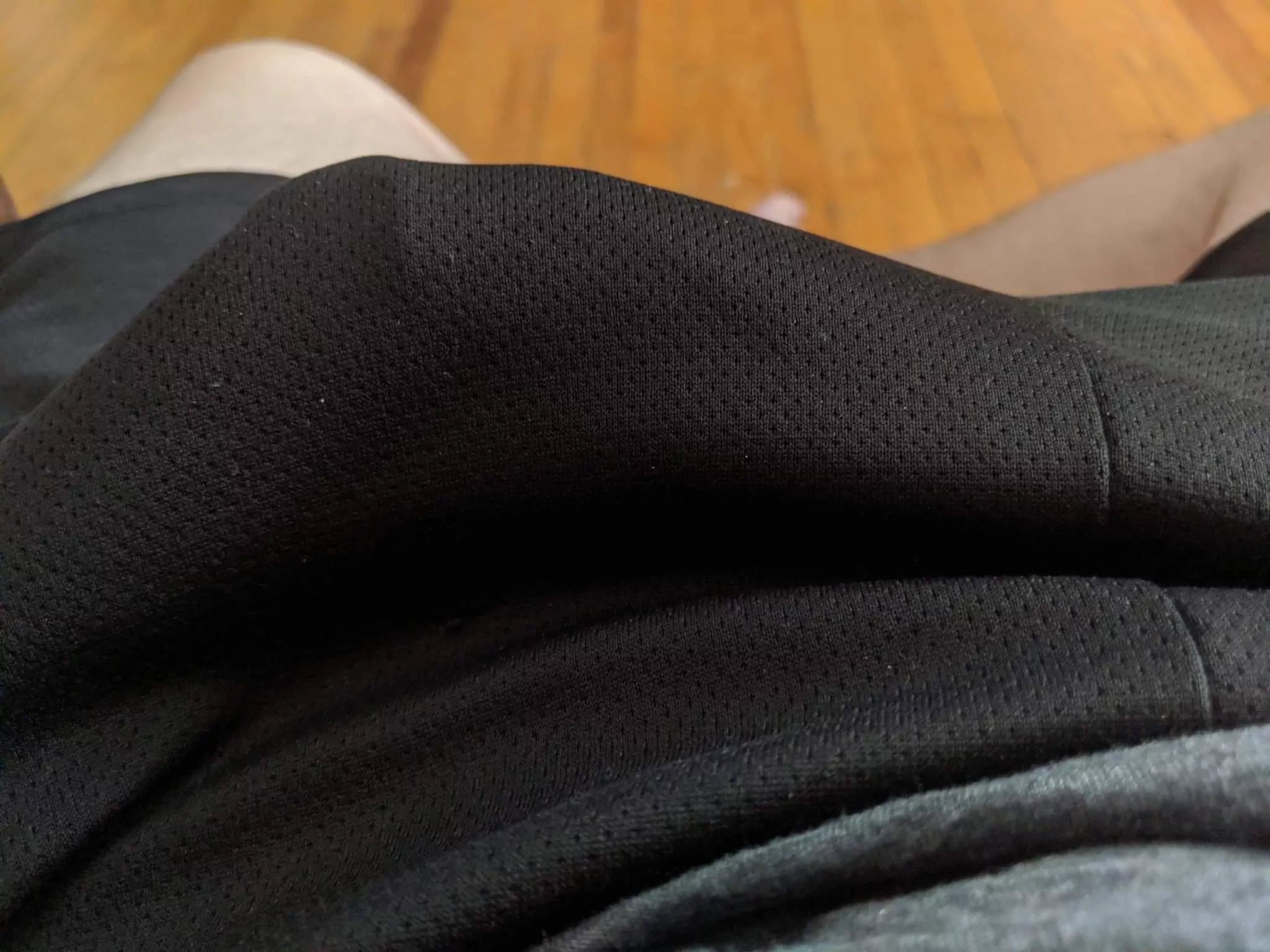 Head Outline in Gym Shorts