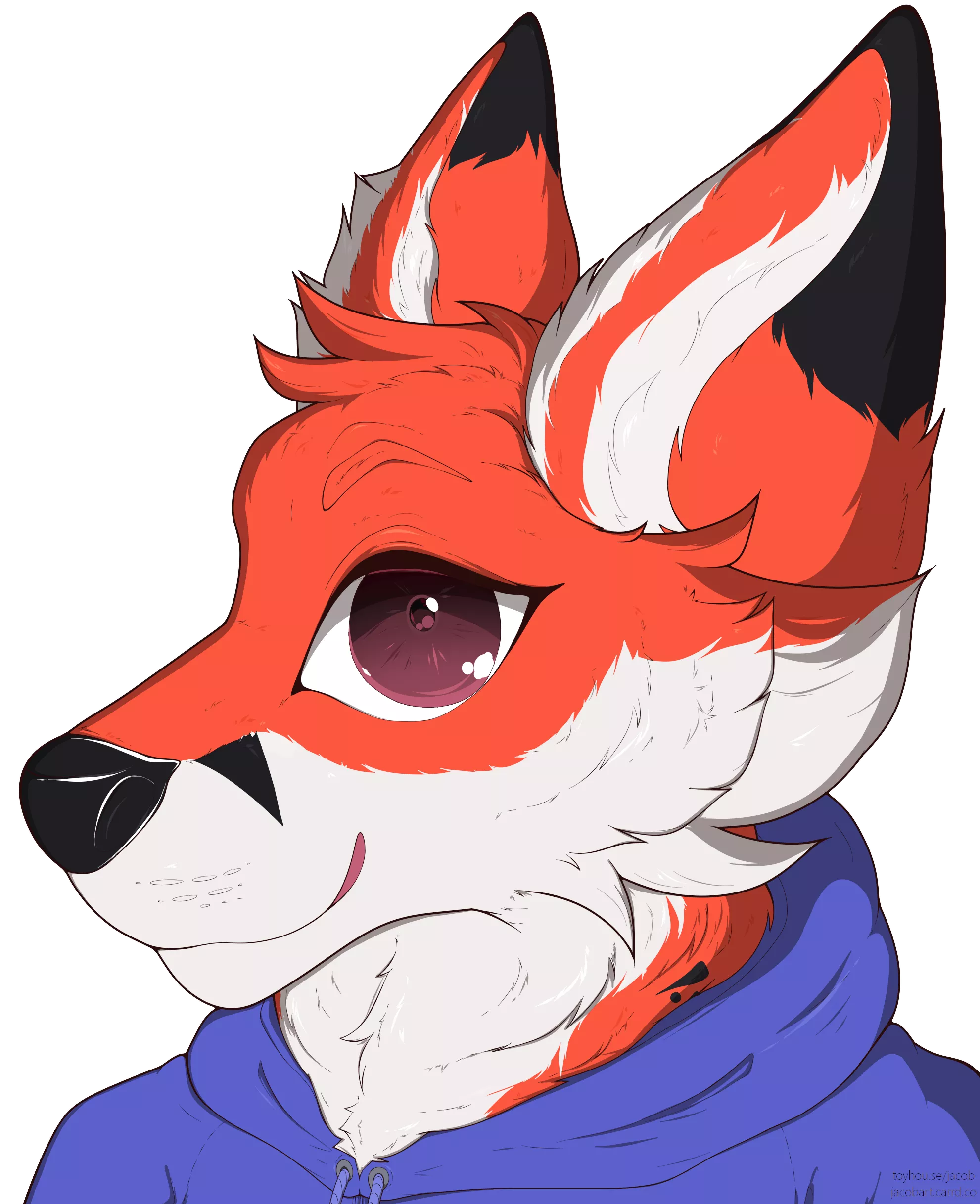 headshot commission, by me! [OC]