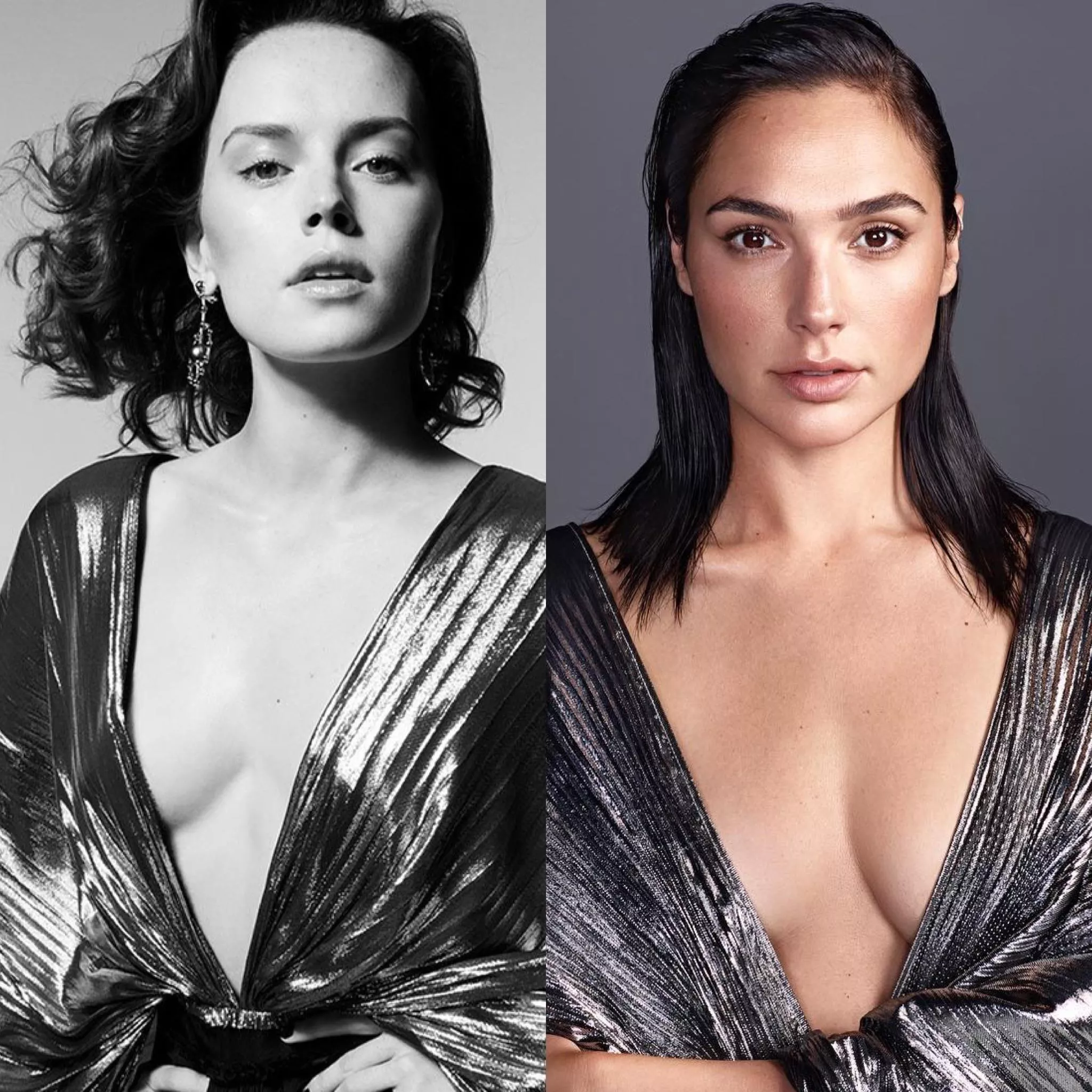 Help me cum to Daisy Ridley or Gal Gadot?