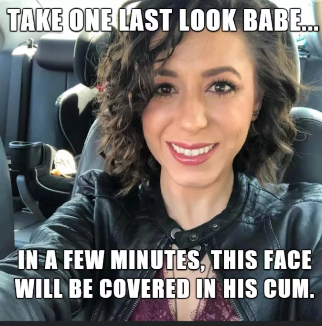 Her face will be covered in bull cum soon