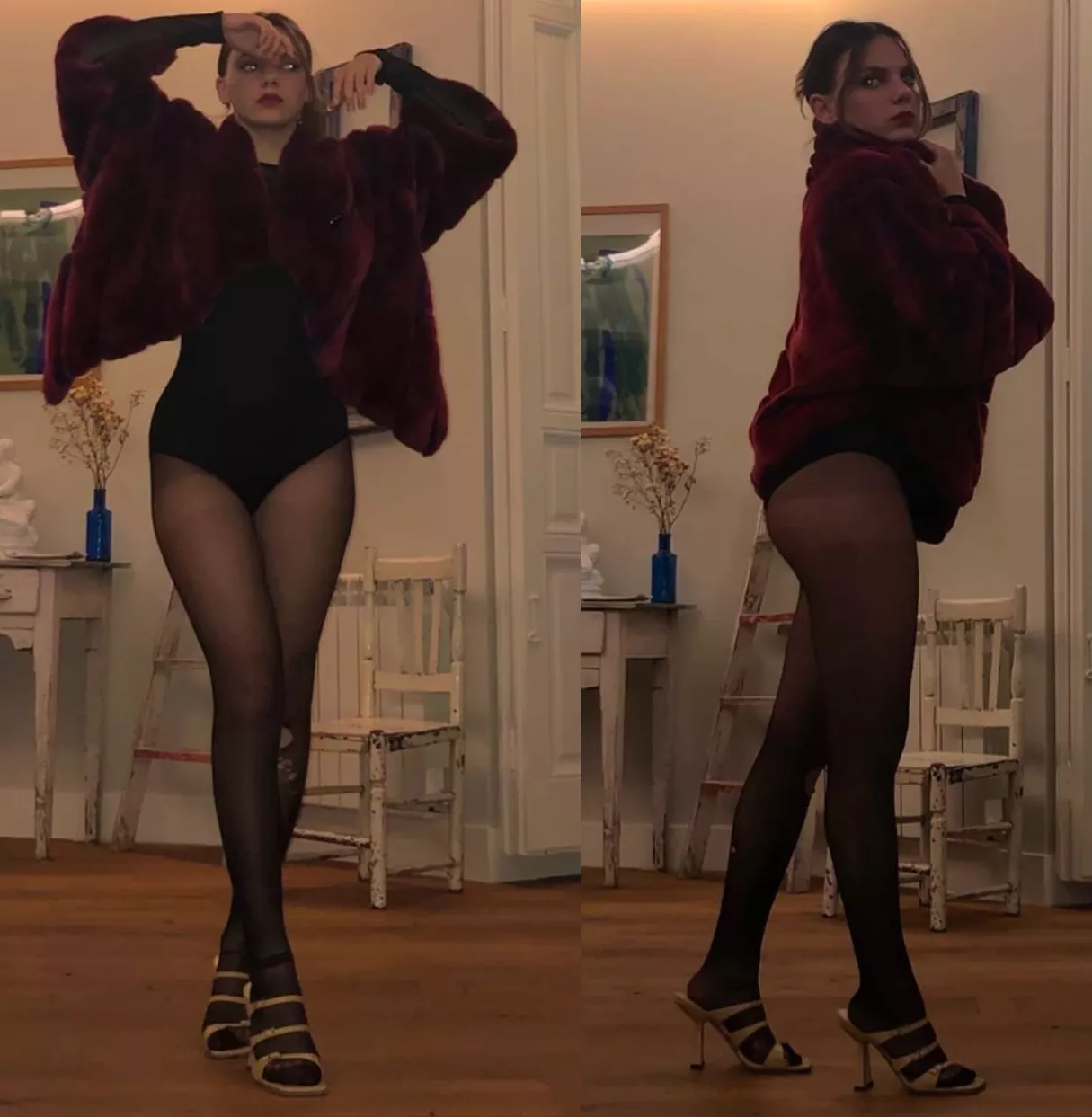 Her legs are so sexy