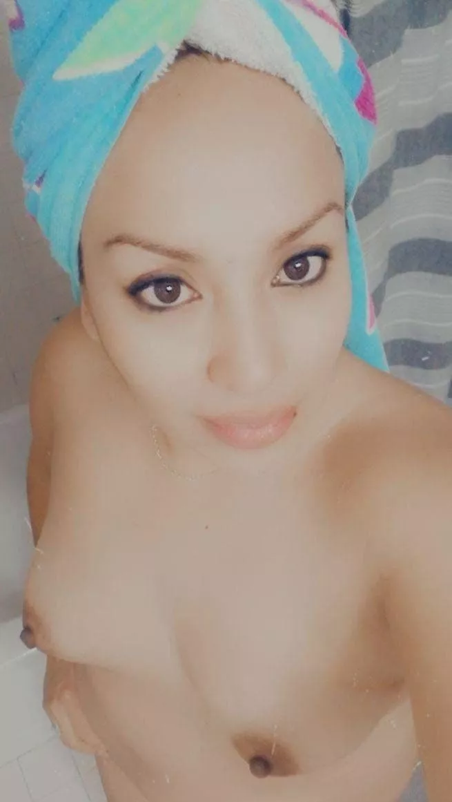 Her shower picture