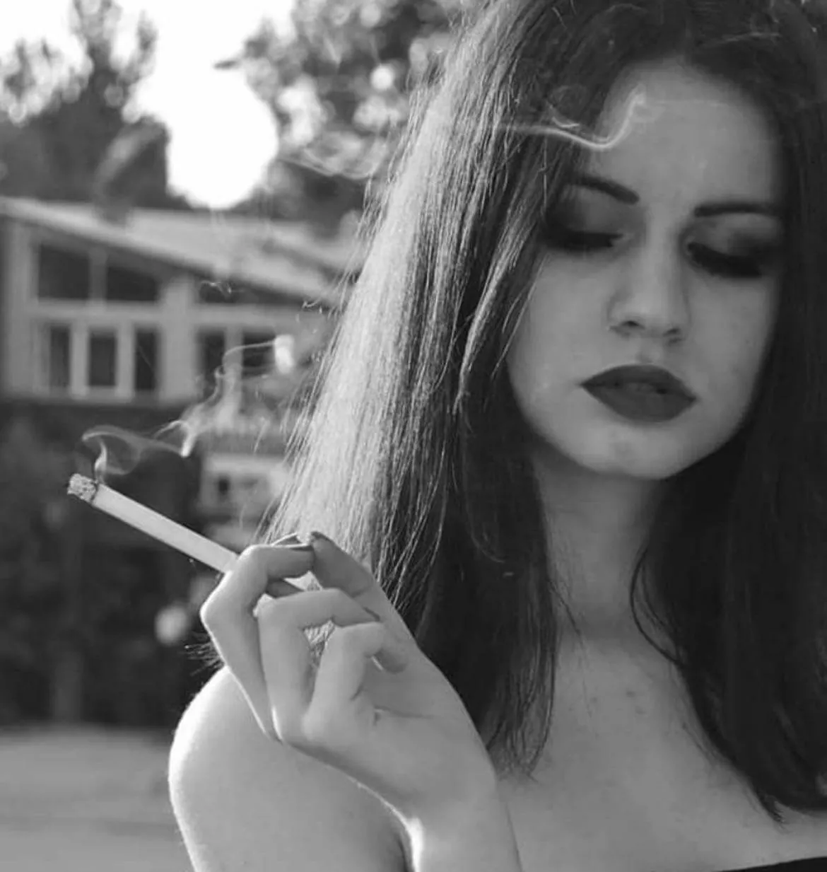 Her wisp of smokeâ€¦