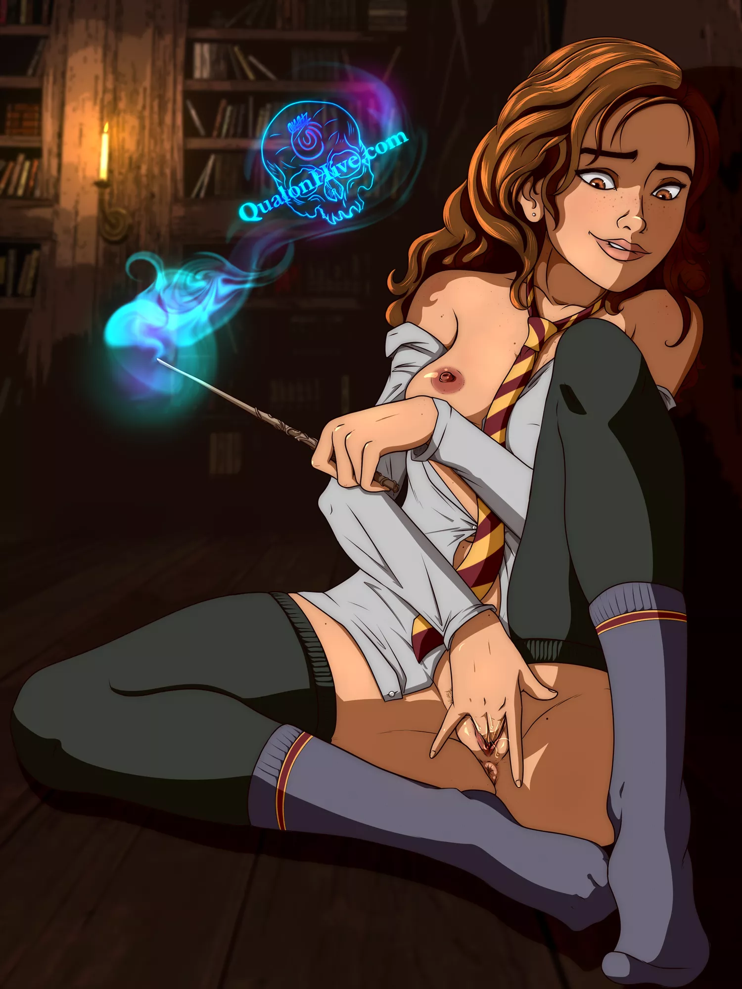 Hermione masturbation