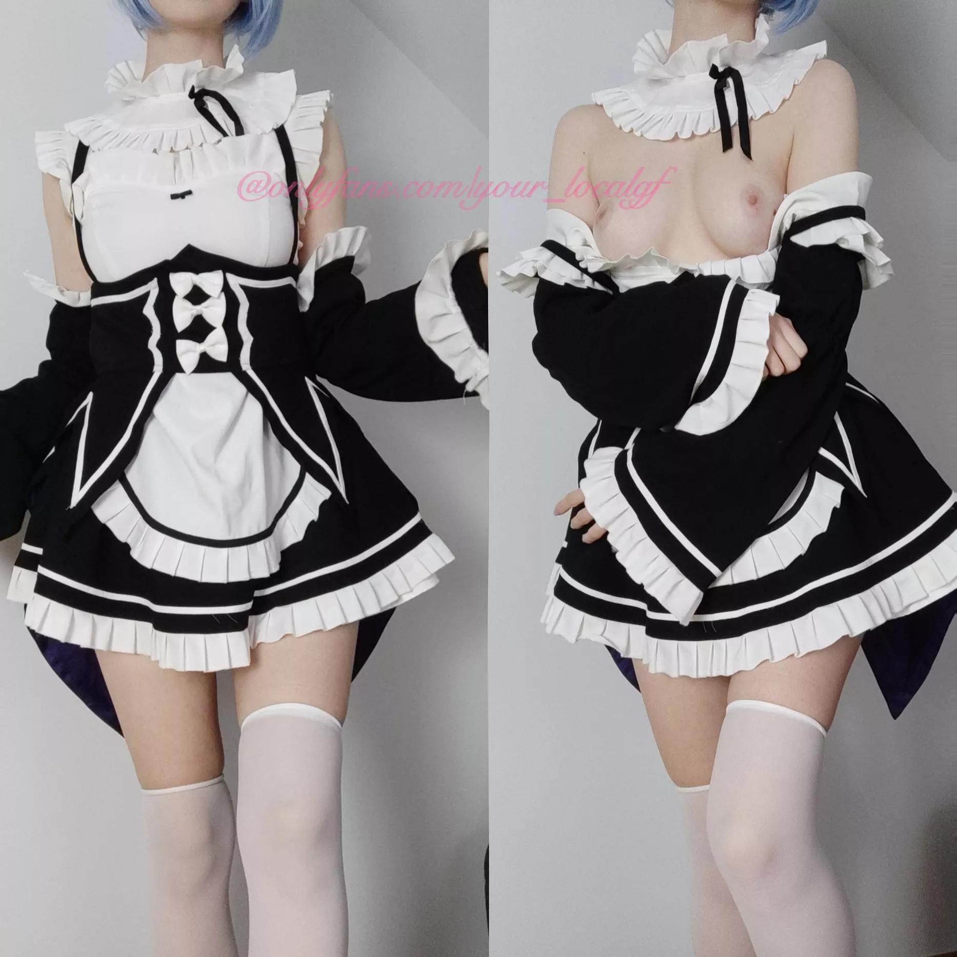 hi guys who want a maid? ðŸ¥° Rem by me (@your_localgf)