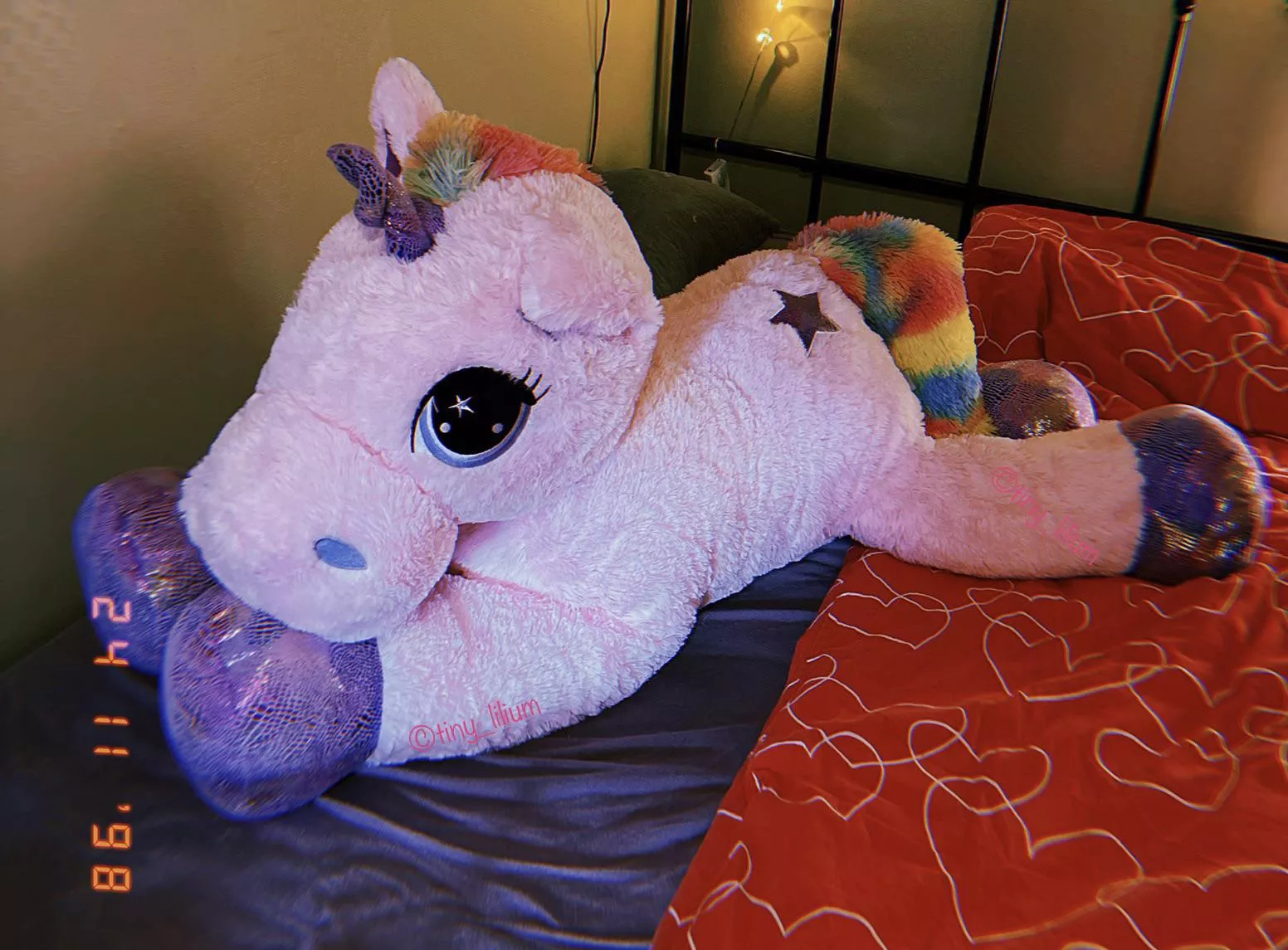 Hi ðŸ‘‹ New here! Any name suggestions for my newest stuffie? ðŸ¦„