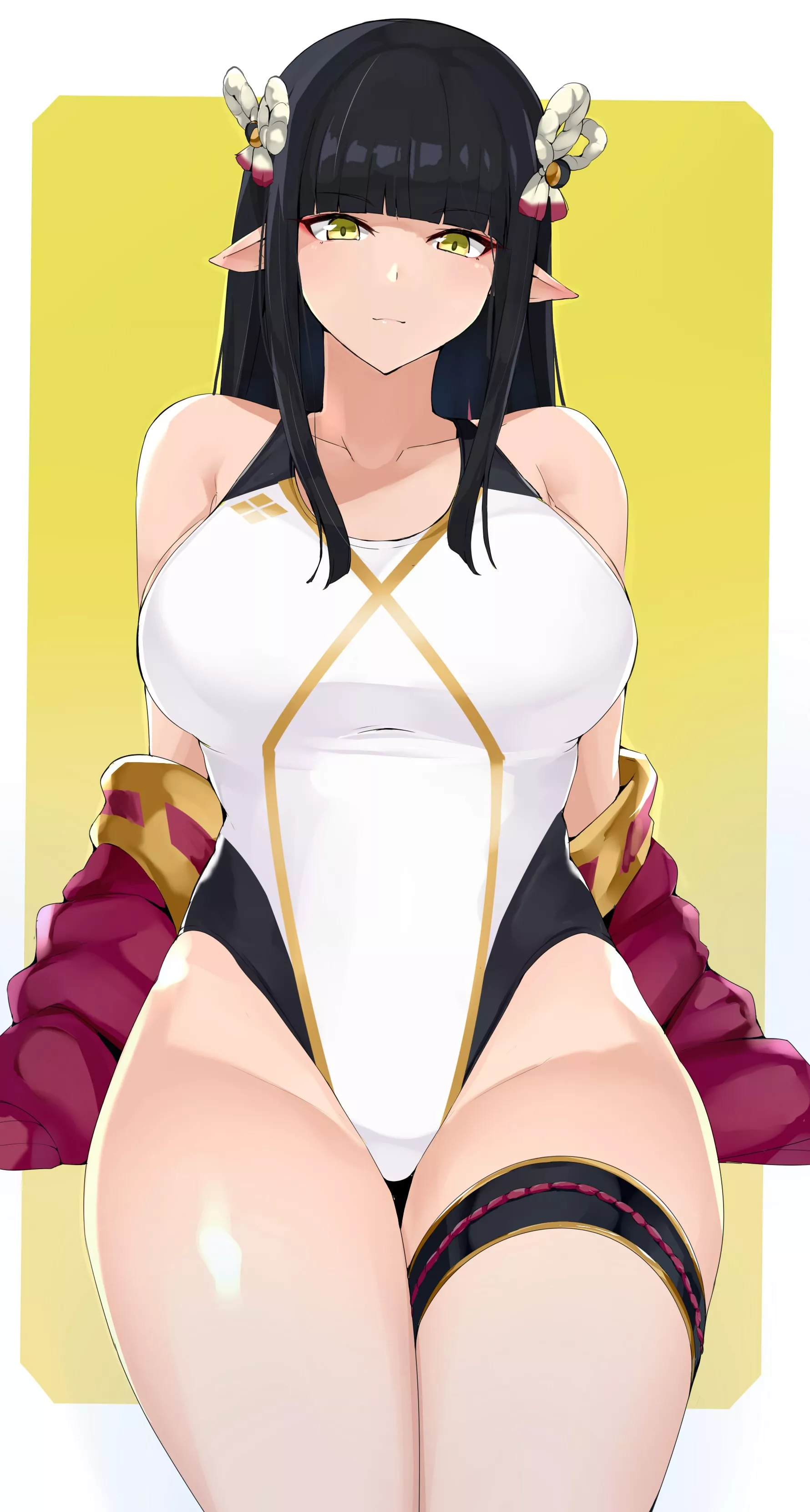 High cut swimsuit [Monster Hunter Rise]