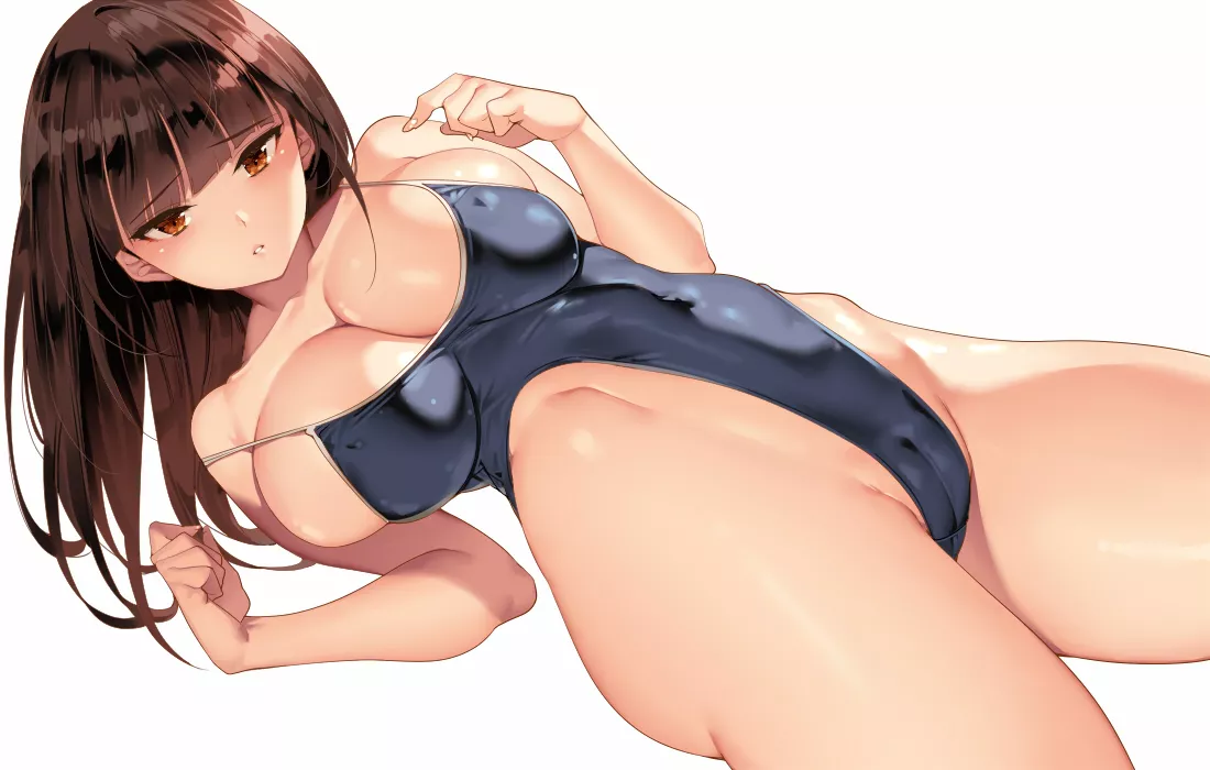 Highleg Swimsuit (Saburou) [Original]