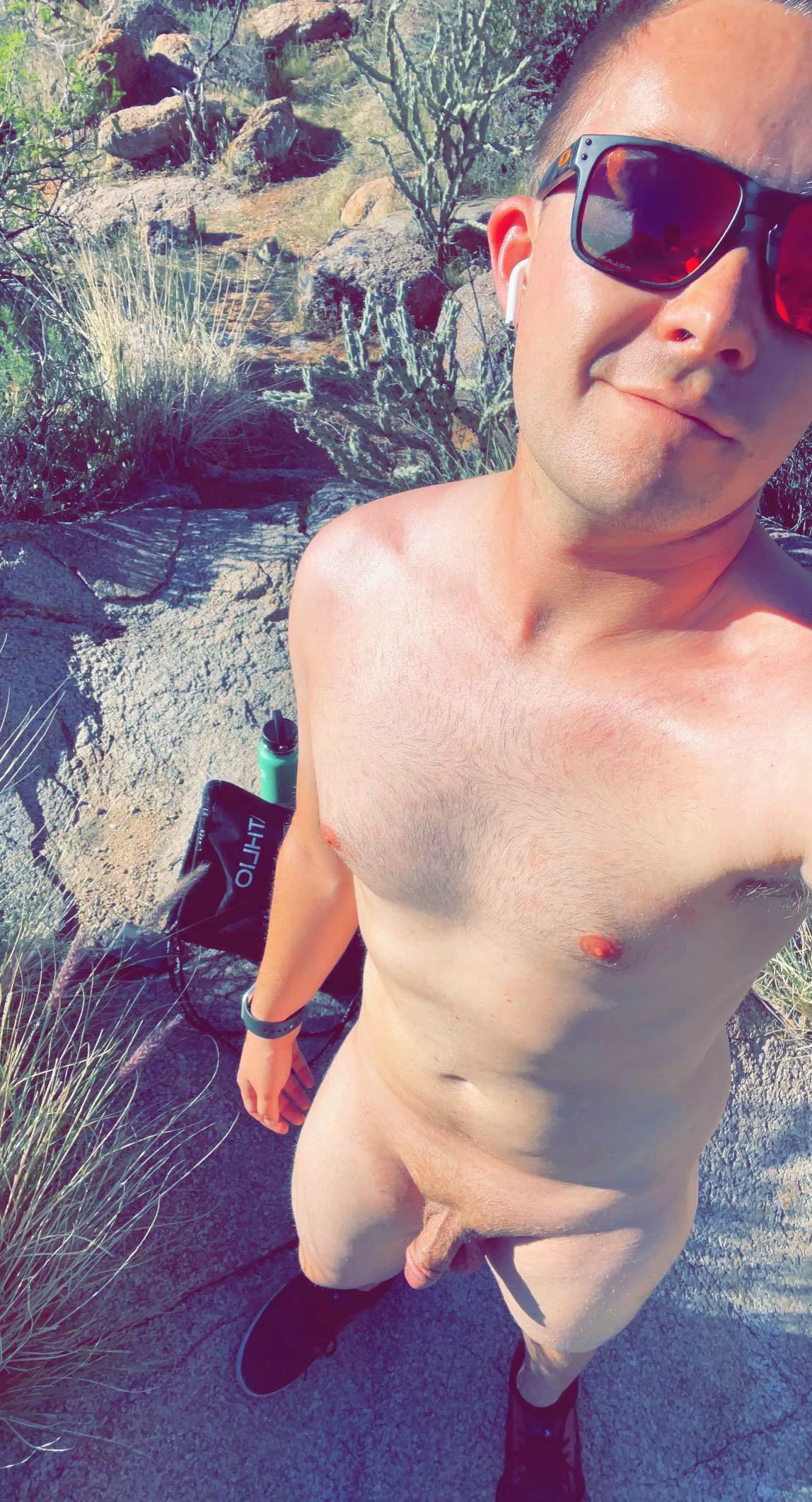 Hiking naked is the best