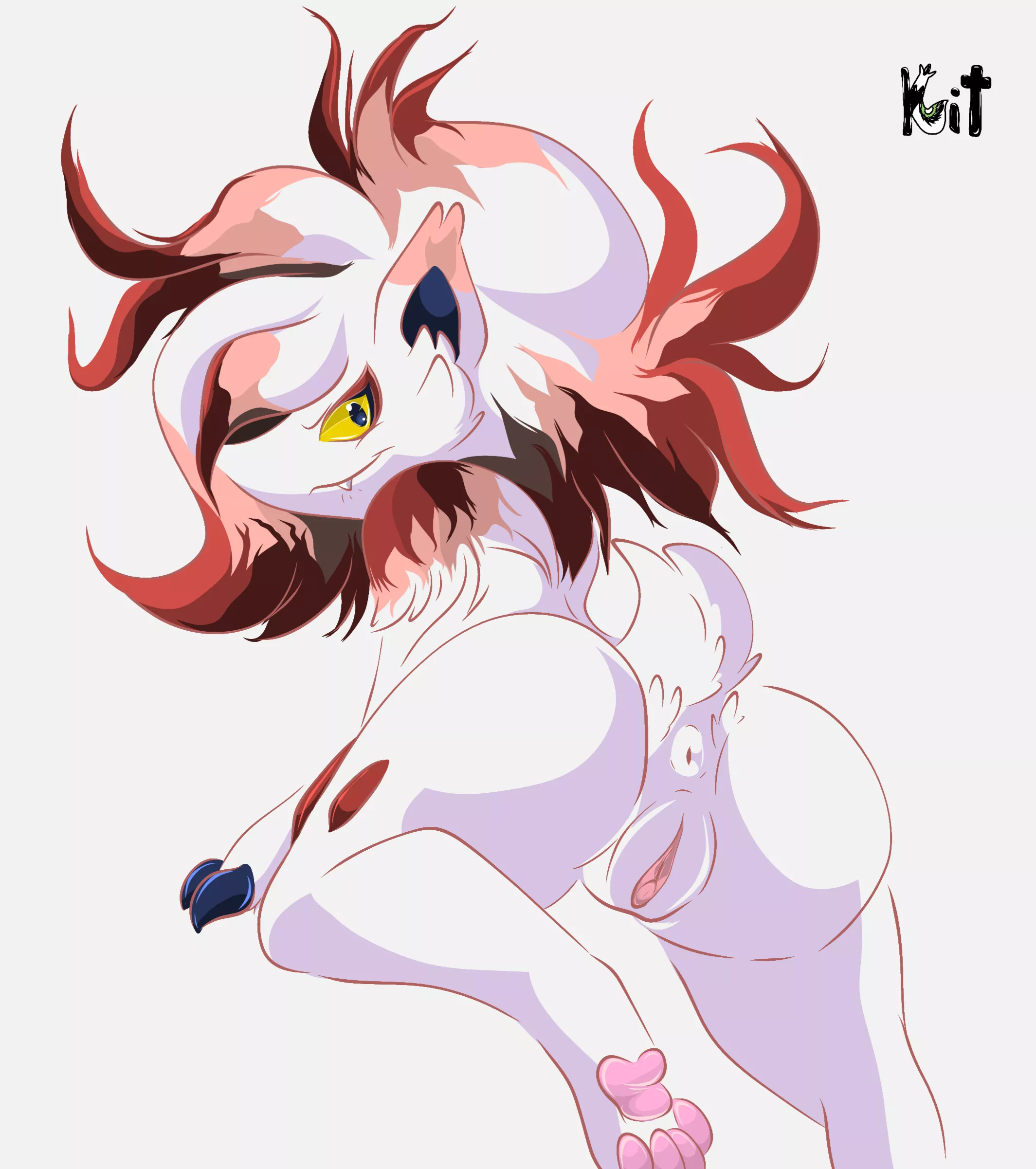 Hisuian Zoroark by Kitchi Drachenblut https://twitter.com/KitchiKambali/status/1451496221563031559?t=BcVi2ILfWK38ls_NYzjWNg&s=19