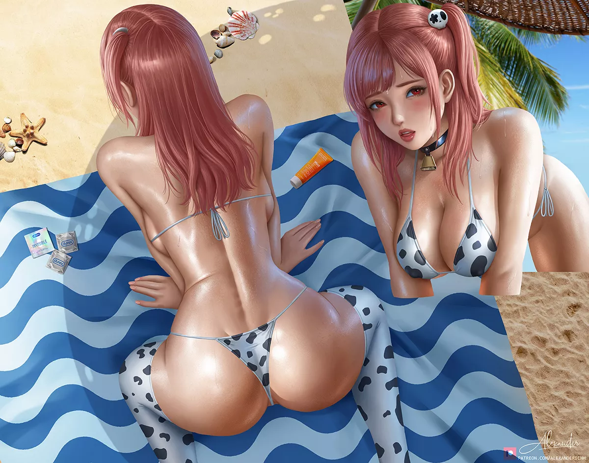 Honoka cowkini (Alexander Dinh) [Dead or Alive]