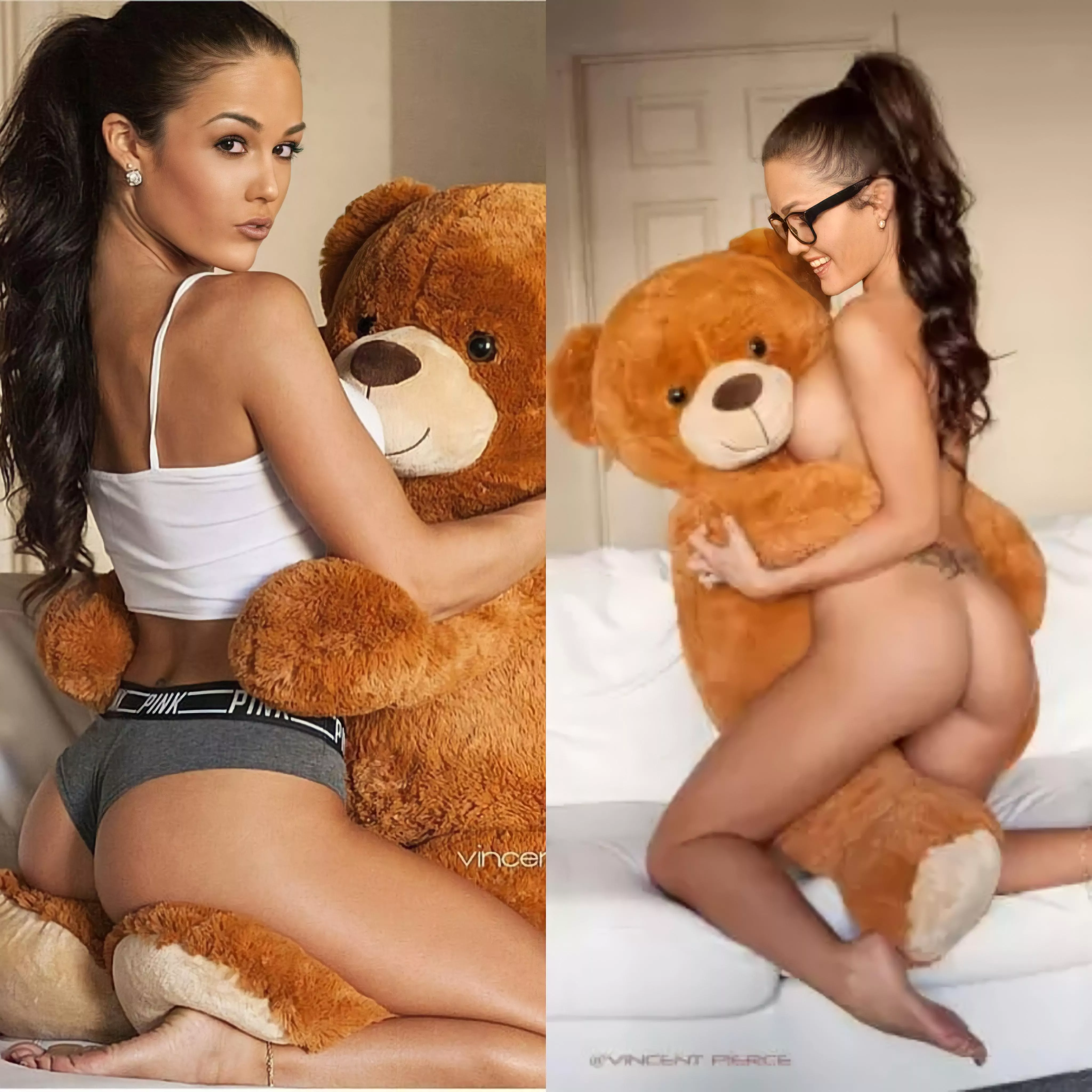 Hopefully that teddy bear fucked her good