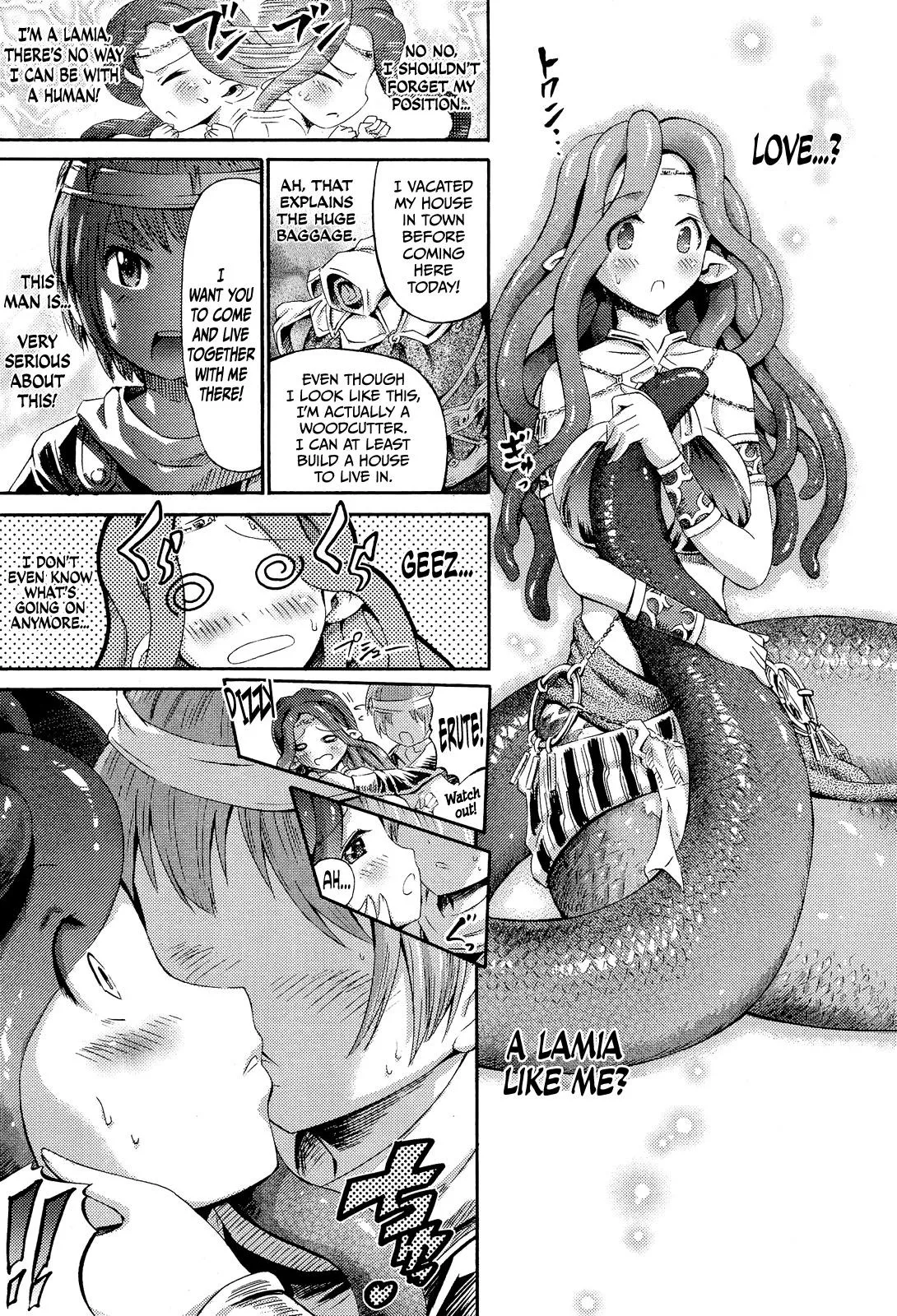 [Horitomo] A man who loves a lamia