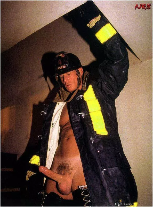 “Horny fireman” …