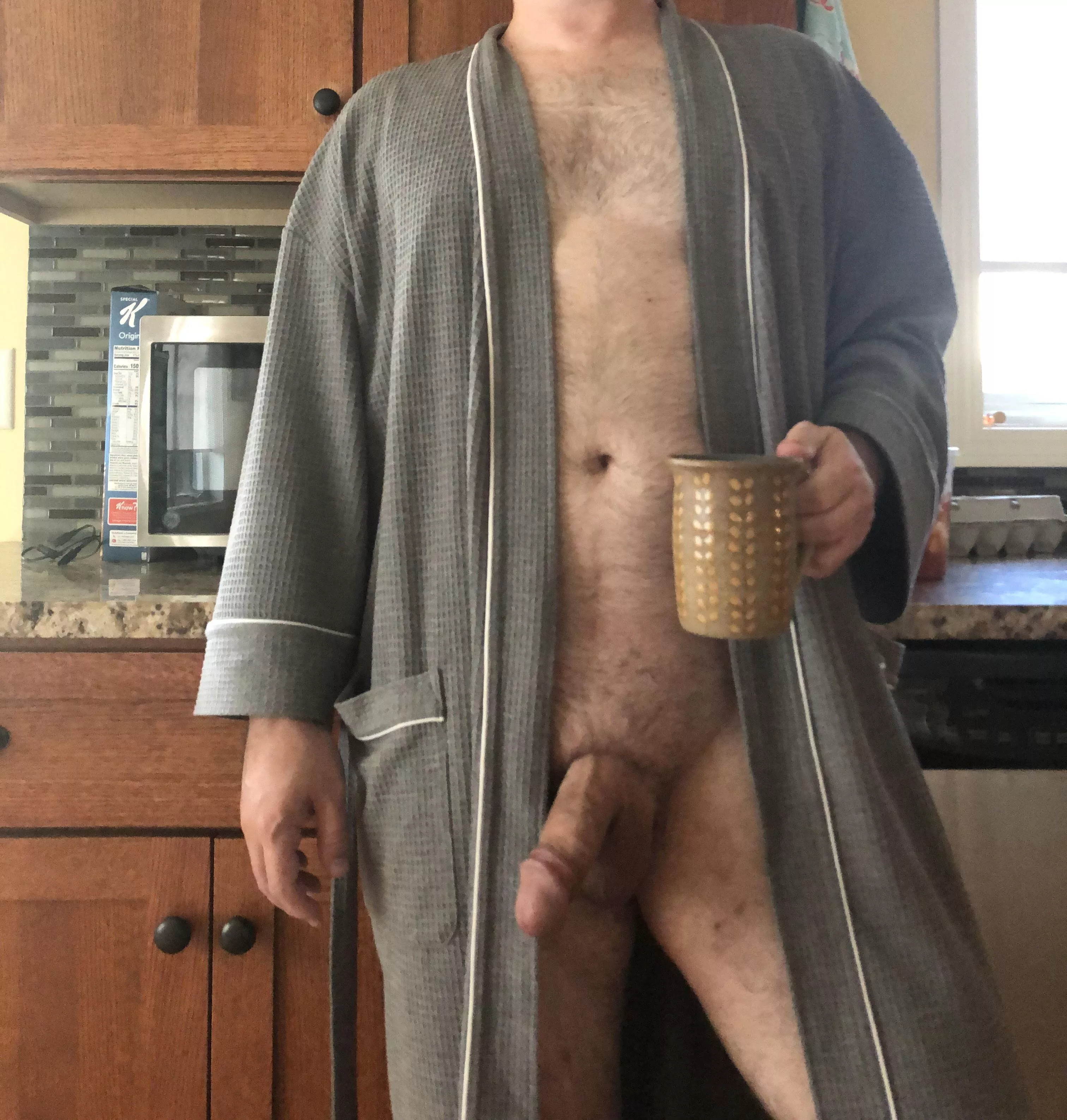 Hot coffee on a cool autumn [m]orning