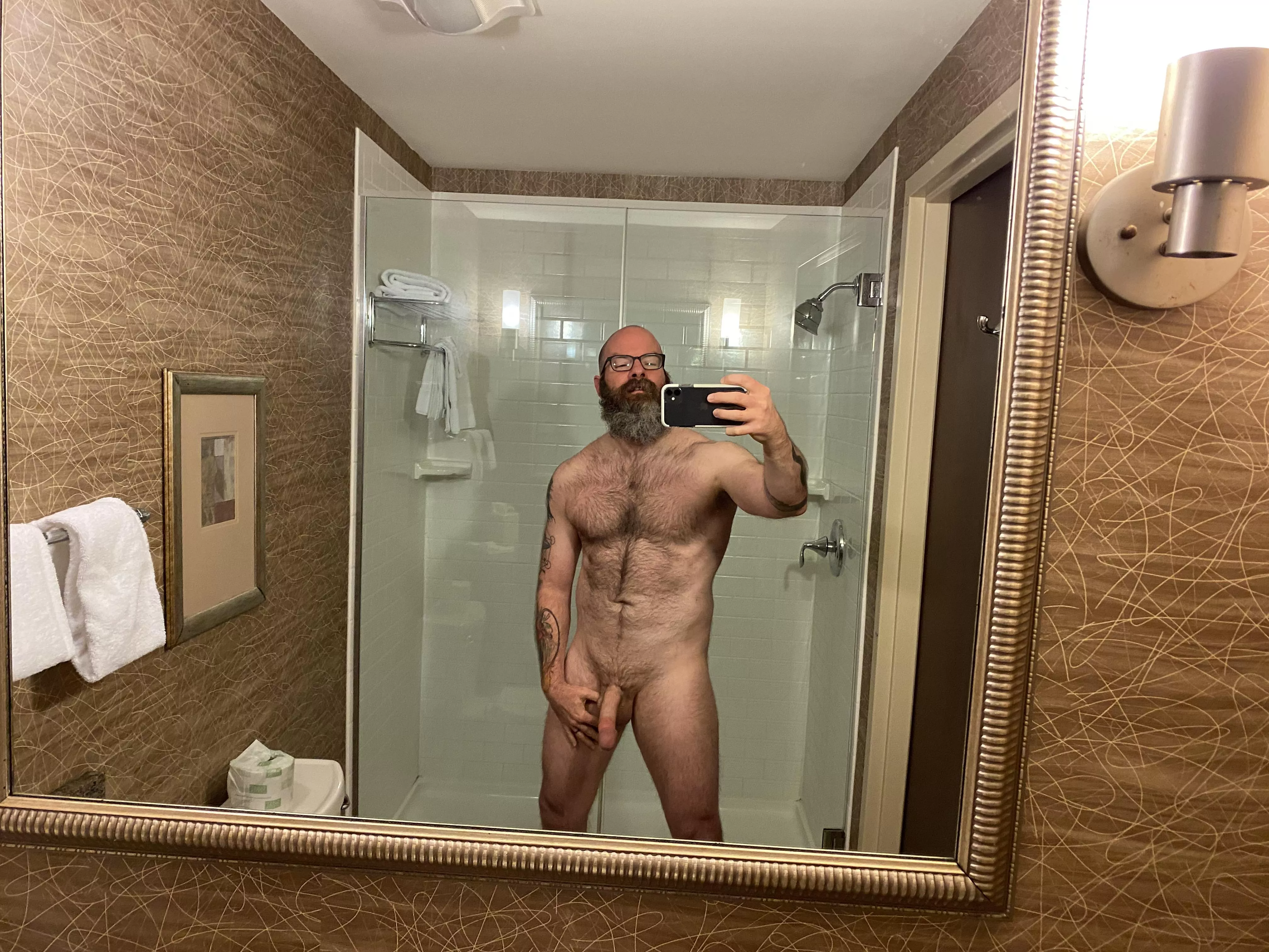 Hotel bathroom means clean mirror [49]