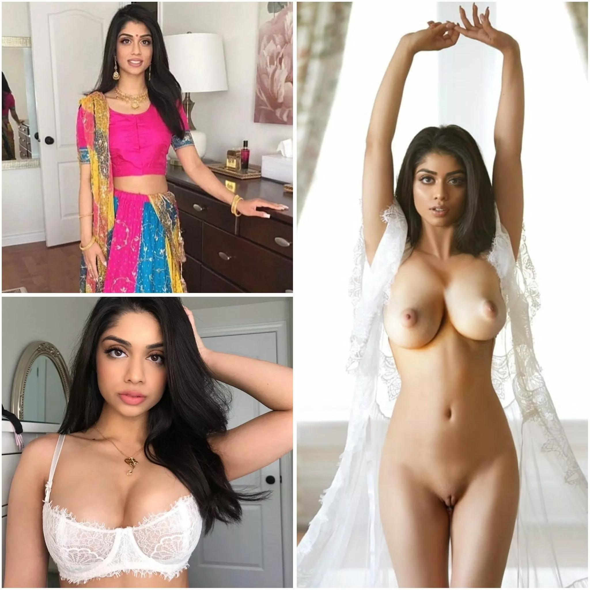 Hottest NRI Babe wiyh Sexiest Body Showing. Link in comment.