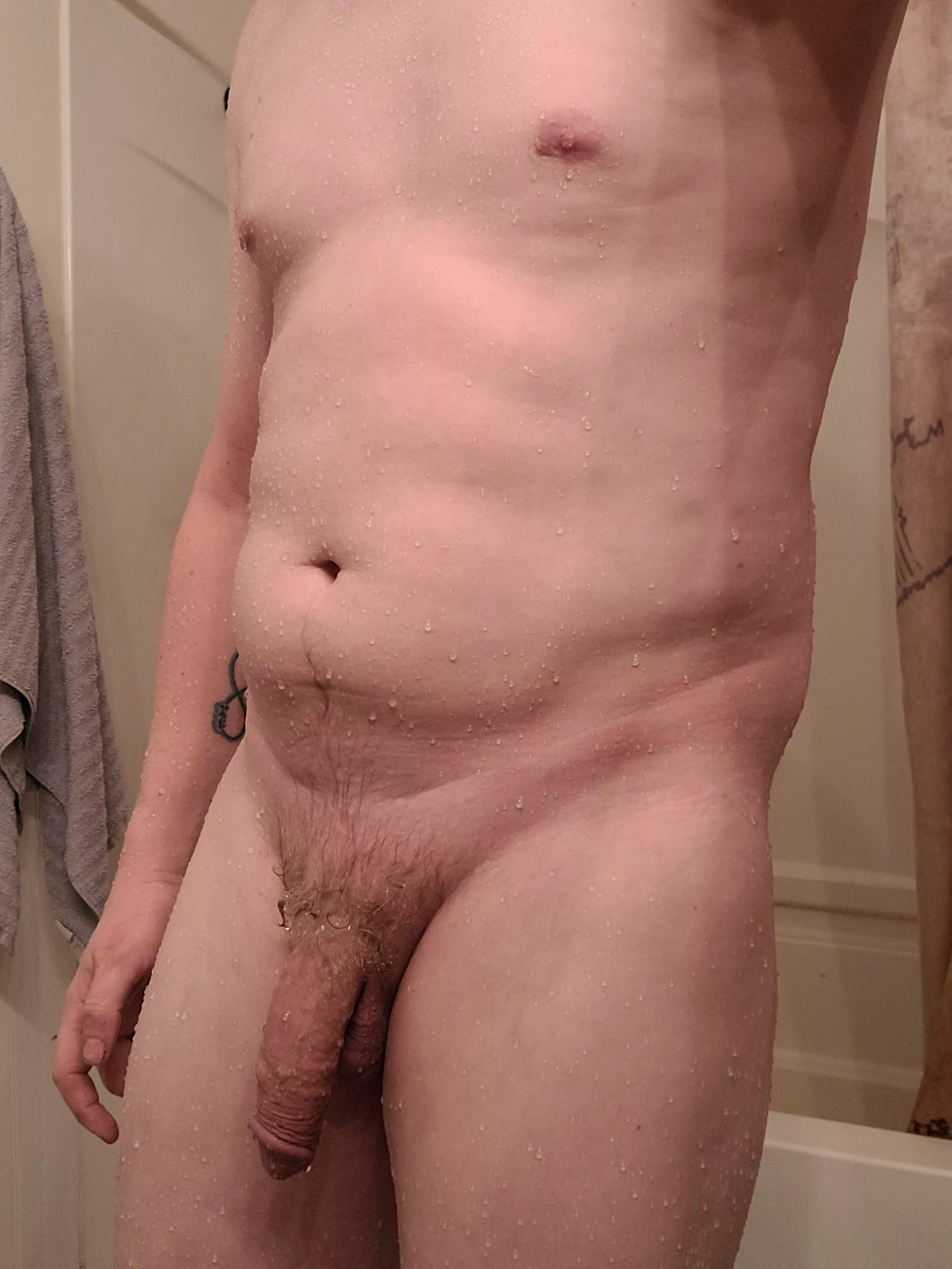 How about some fresh, clean, still wet cock?