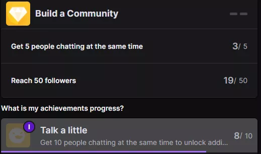 How could I possibly have 8 people chatting at once without unlocking the 5 people achievement?