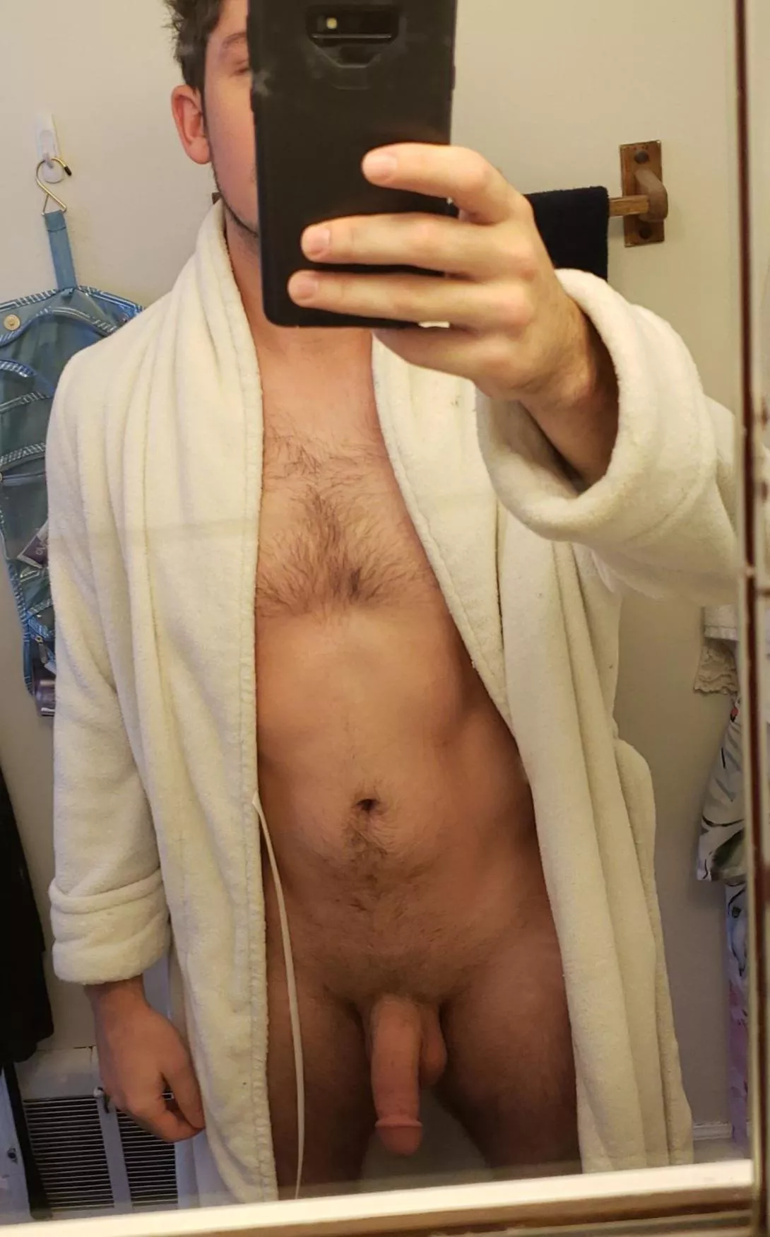 How do I look before the shower? (M)