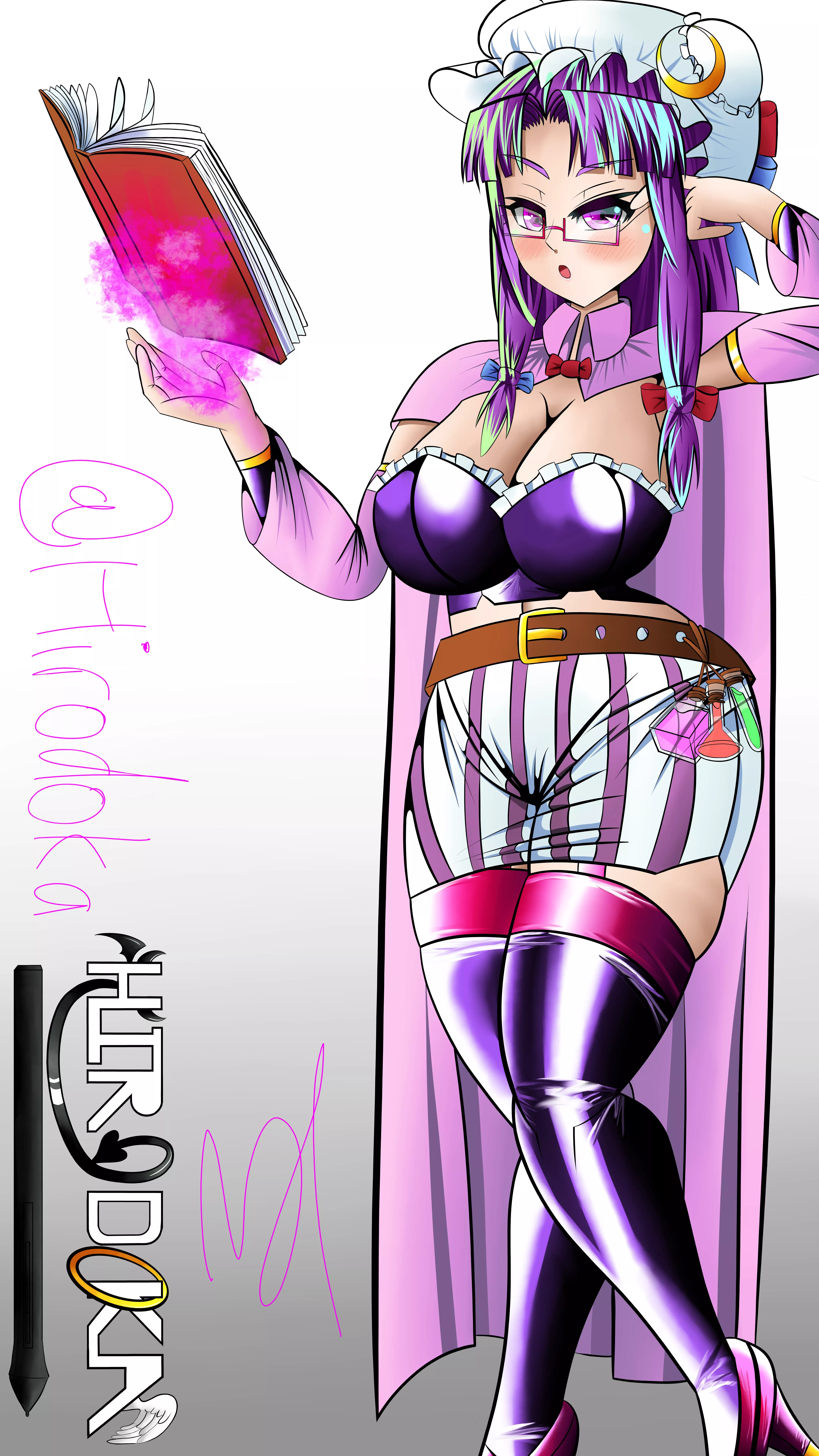 How do you all feel about THICC Patchouli? (Final ver, art by me)