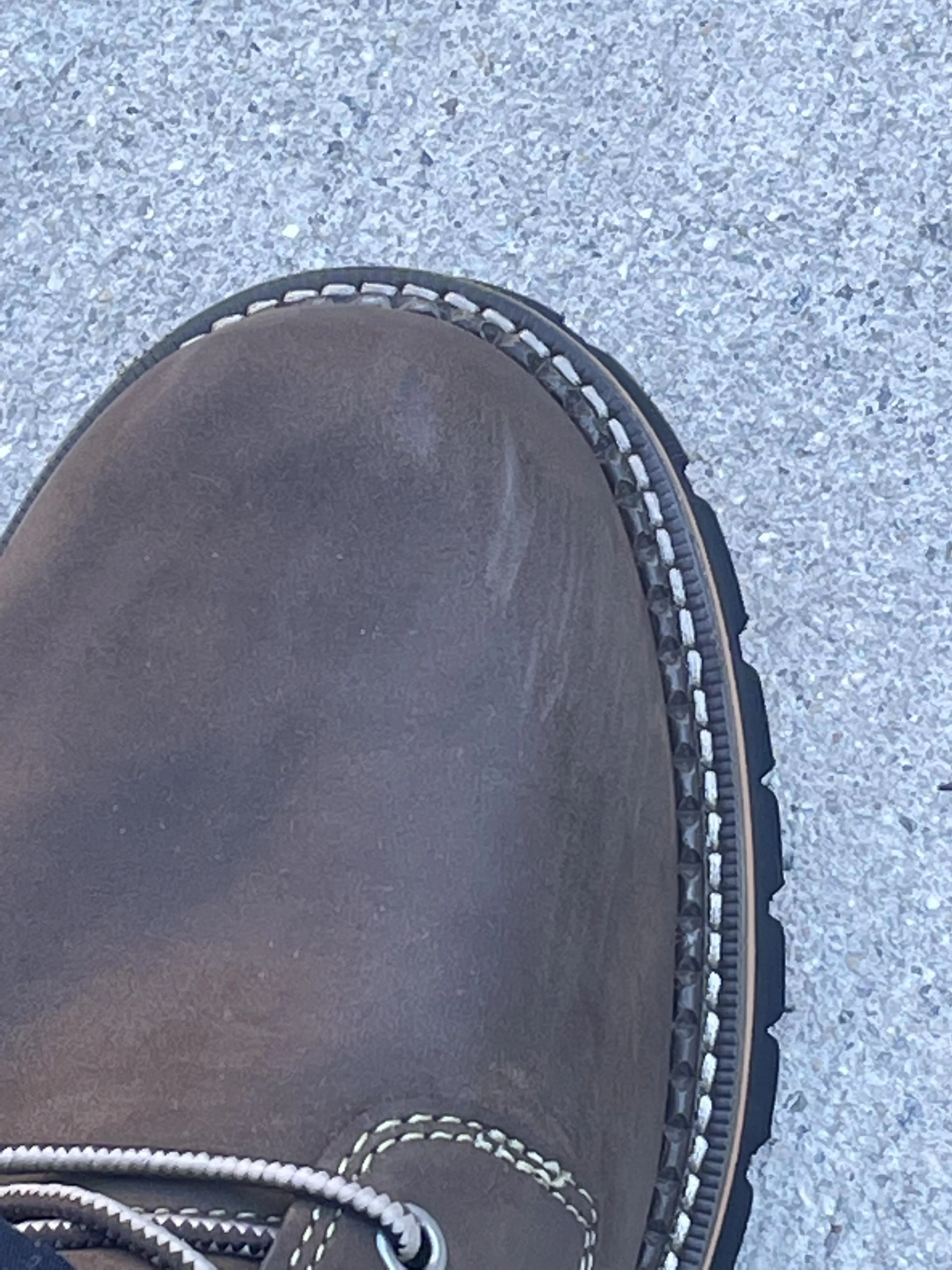 How to clean scuff marks out of boots?