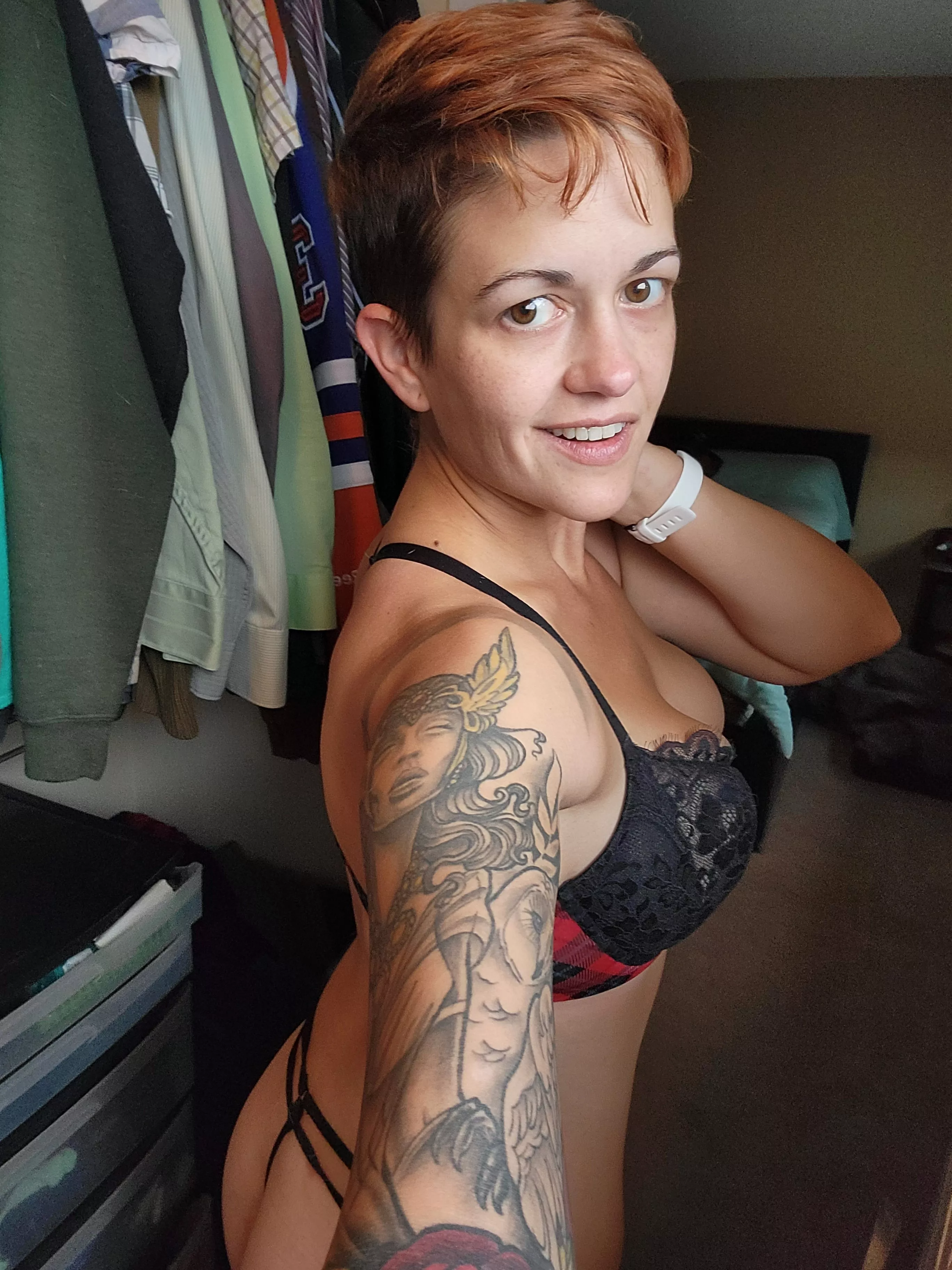 Hubby noticed I was posting here, says I fit right in. Agree?