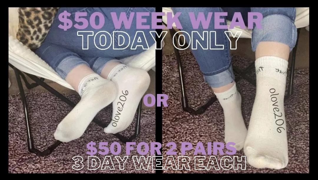 HUGE SOCK SALE- I need socks GONE! Ask for my drawer with over 200 pairs! 🤍 kik @LivL206 for details! [selling]