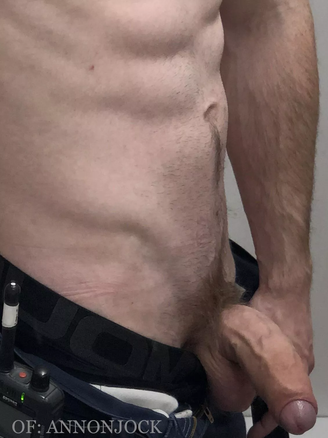 Hung uncut and bushy 😏