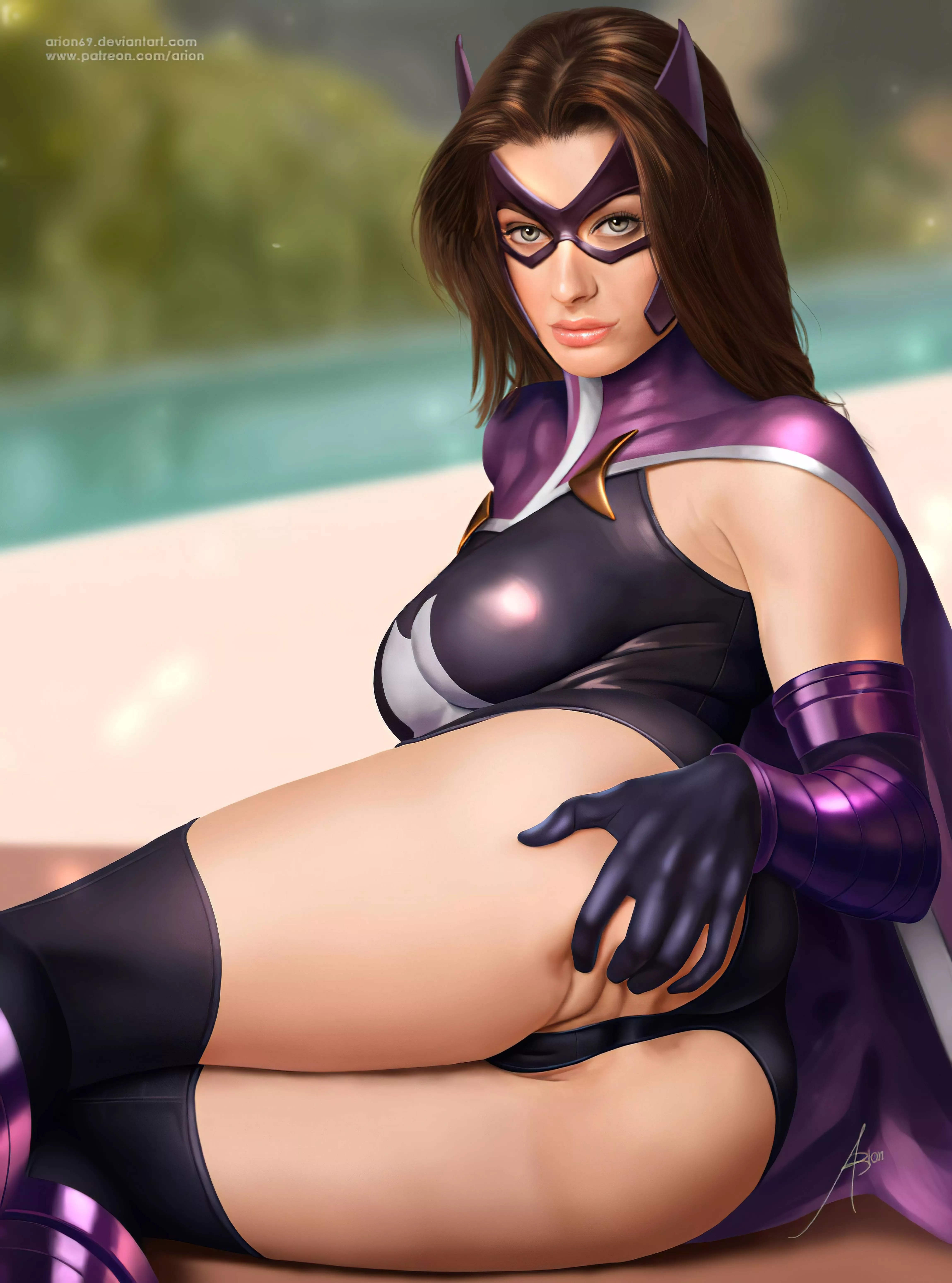 Huntress - (DC Comics) - [ArionArt]