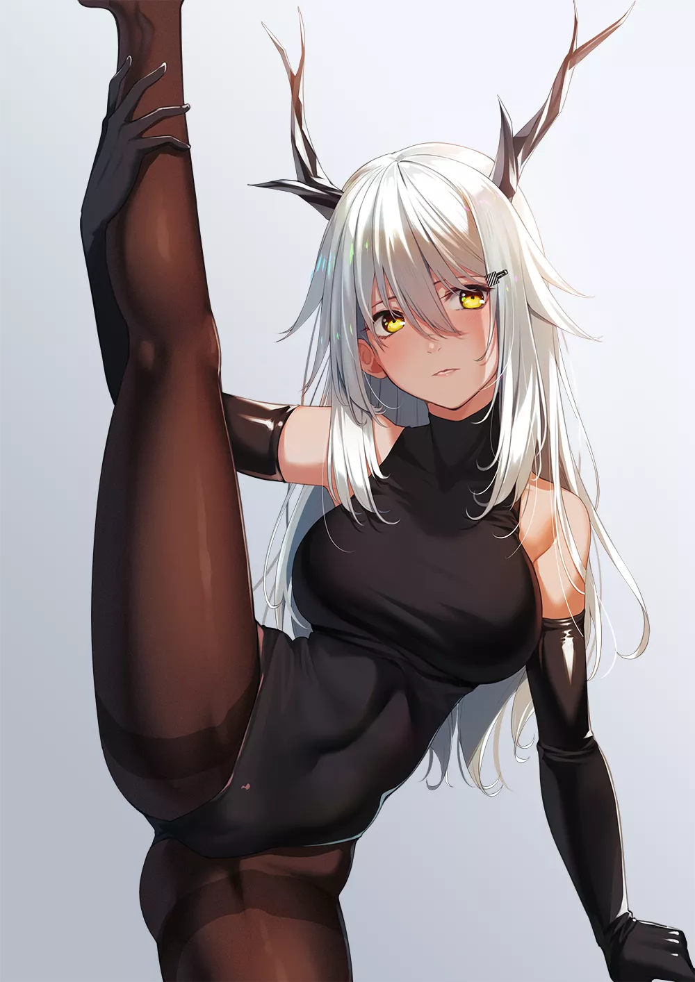 Hypergryph Leg Lift Pantyhose And Leotard (Bishi) [Arknights]