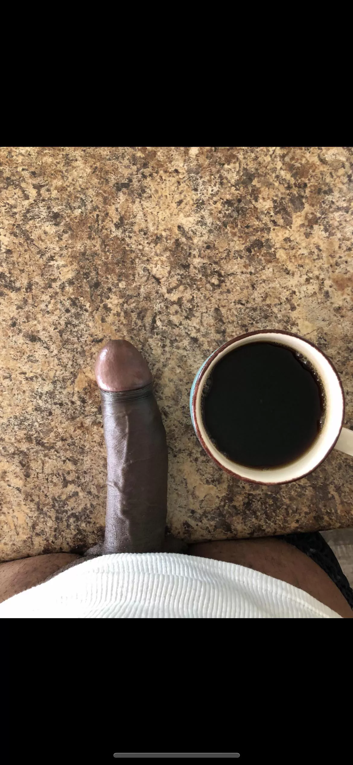 I askâ€¦black coffee or black cock???